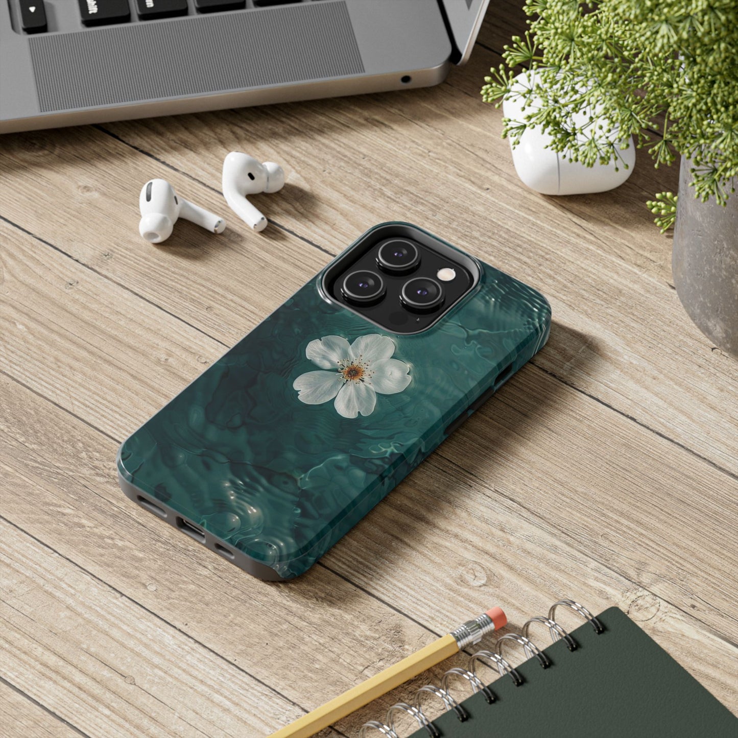 Floral Tough Phone Case - Watercolor Flower Design