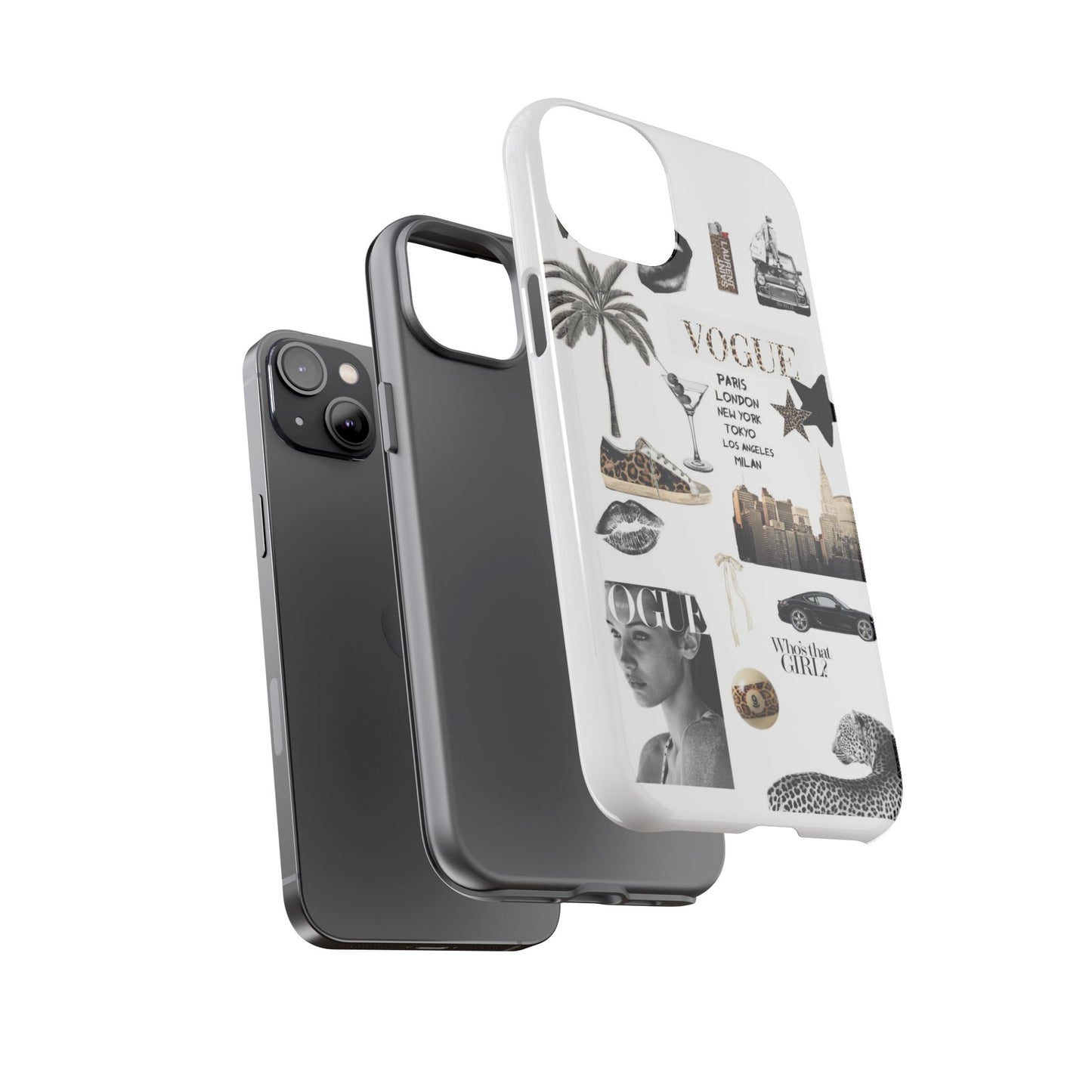 Chic Phone Case - Vogue-Inspired Tough Case for Fashion Lovers, Stylish Accessories, Unique Gift for Her, Trendy Mobile Cover, [...]