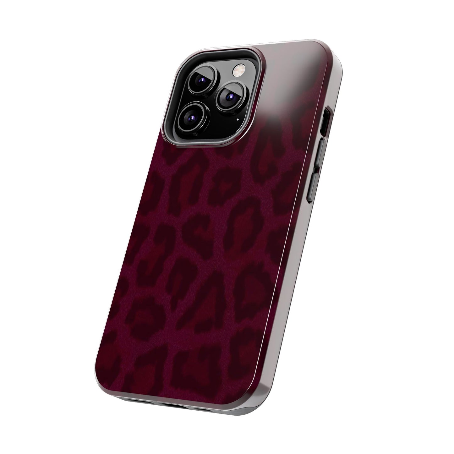 Chic Leopard Print Tough Phone Cases - Stylish Protection for Your Device
