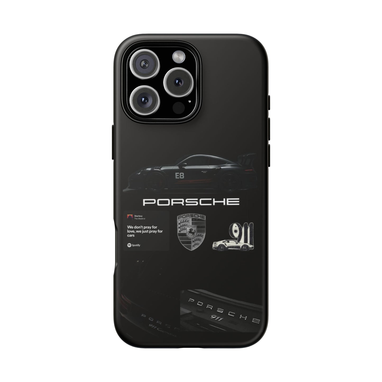 Porsche Phone Case, Tough Phone Cover, Stylish Car Accessories, Durable Smartphone Case, Gifts for Car Enthusiasts, Automotive Decor