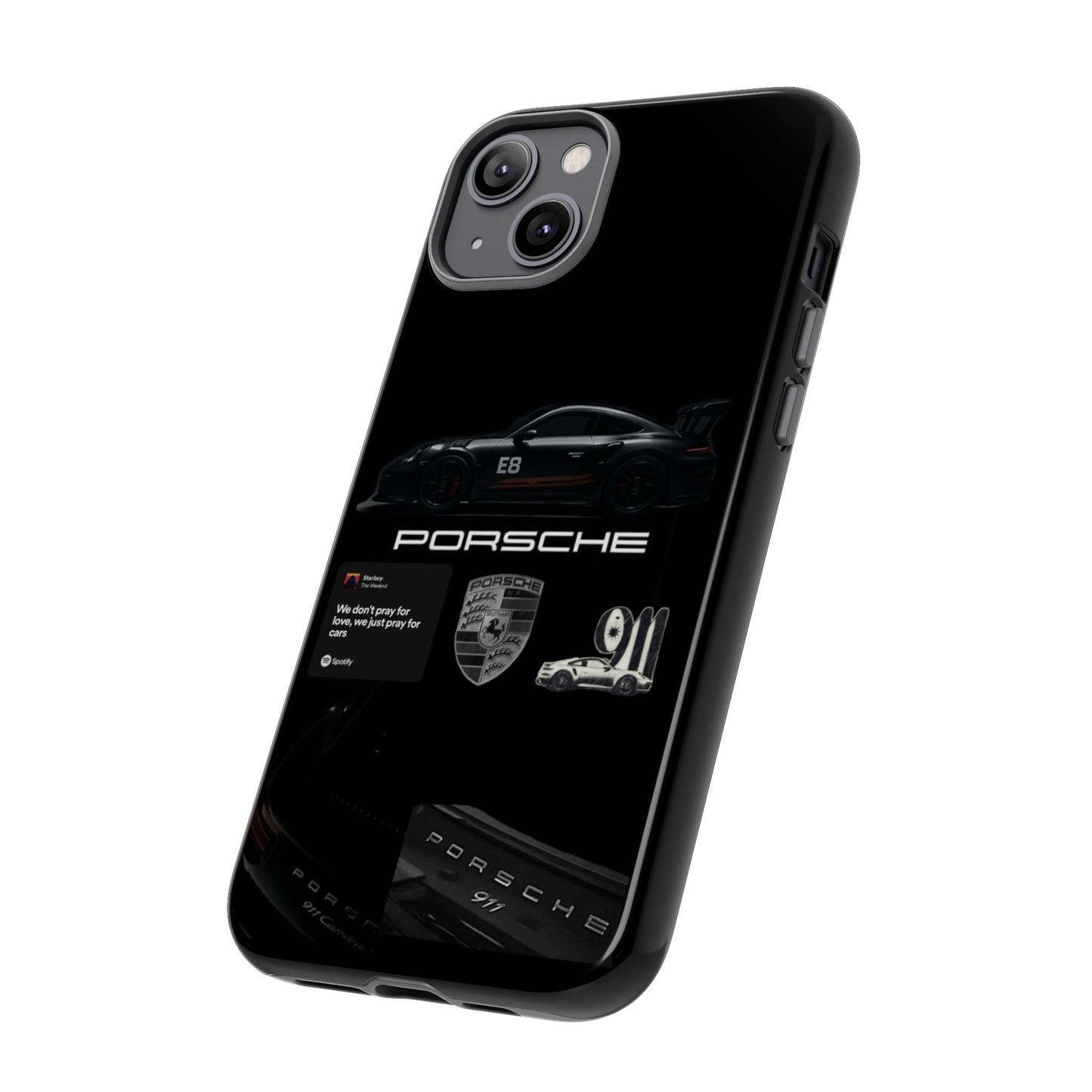 Porsche Phone Case, Tough Phone Cover, Stylish Car Accessories, Durable Smartphone Case, Gifts for Car Enthusiasts, Automotive Decor