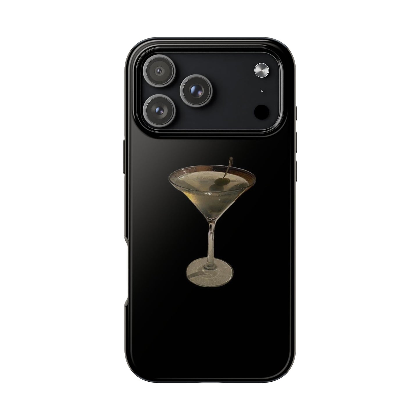 Stylish Martini Tough Phone Case - Perfect for Cocktail Lovers