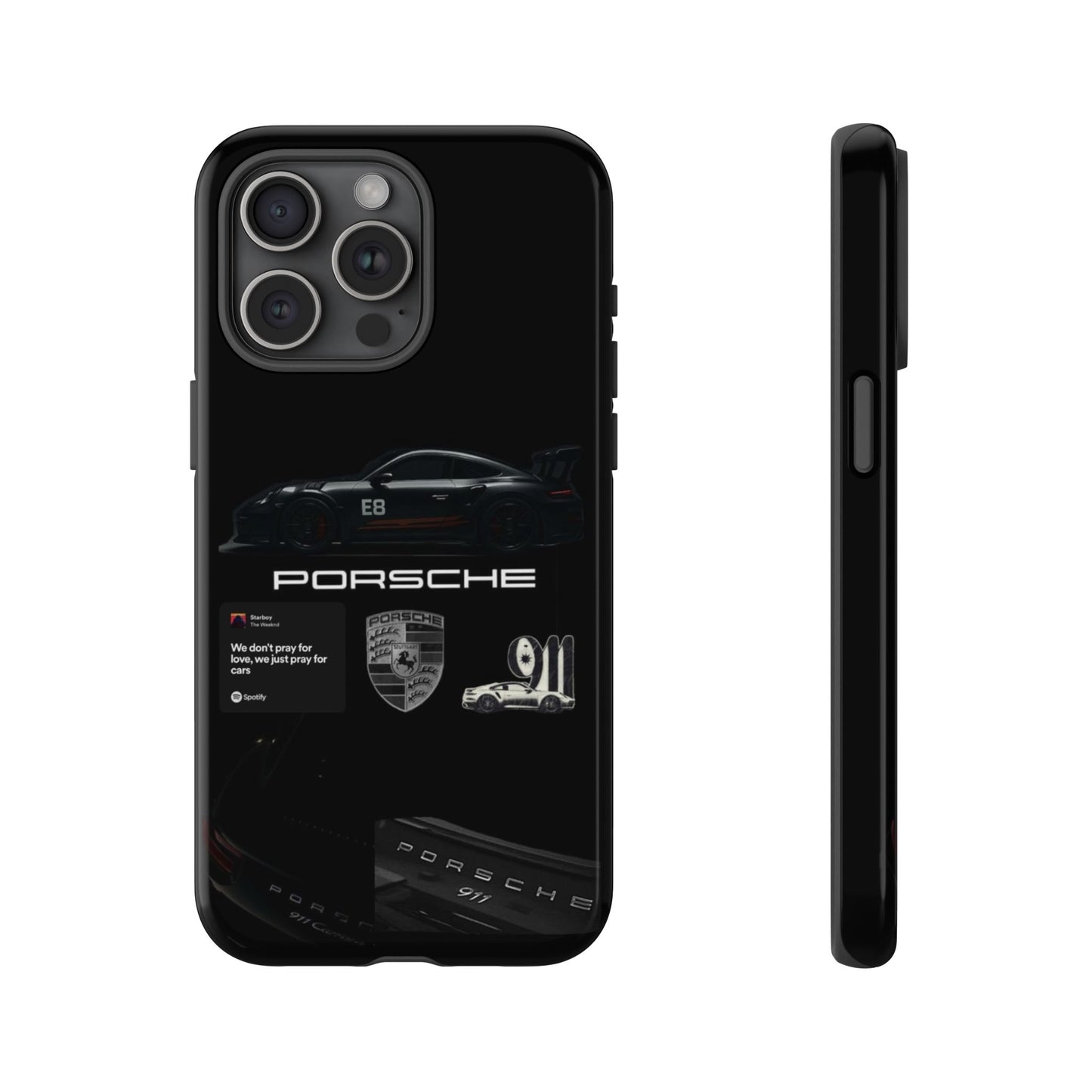 Porsche Phone Case, Tough Phone Cover, Stylish Car Accessories, Durable Smartphone Case, Gifts for Car Enthusiasts, Automotive Decor