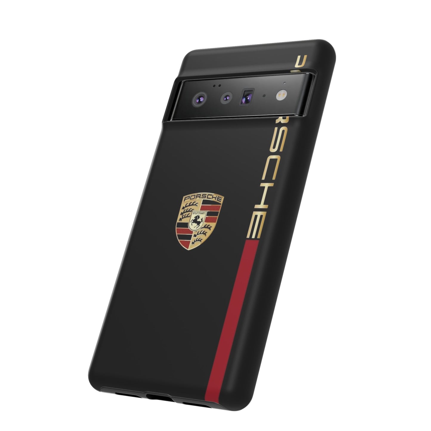 Porsche Tough Phone Case, Durable Car Lover Accessory, Protective Cover, Gift for Auto Enthusiasts, Racing Themed Phone Accessory