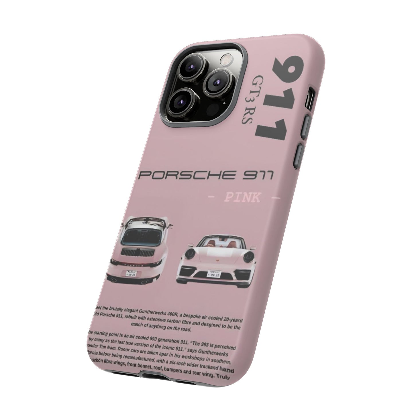 Porsche 911 Phone Case | Tough Cases for Car Lovers, Stylish Protection, Gift for Him/Her, Automotive Enthusiast