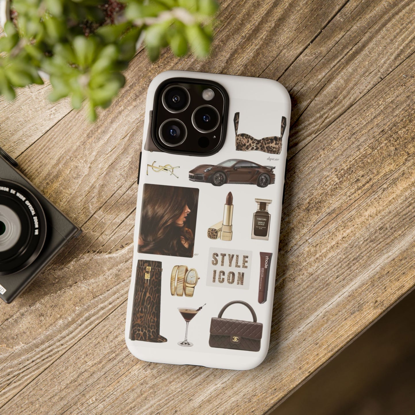 Stylish Phone Case for Fashion Lovers, Chic Gift for Her, Trendy Protective Cover, Perfect for Birthday or Holiday