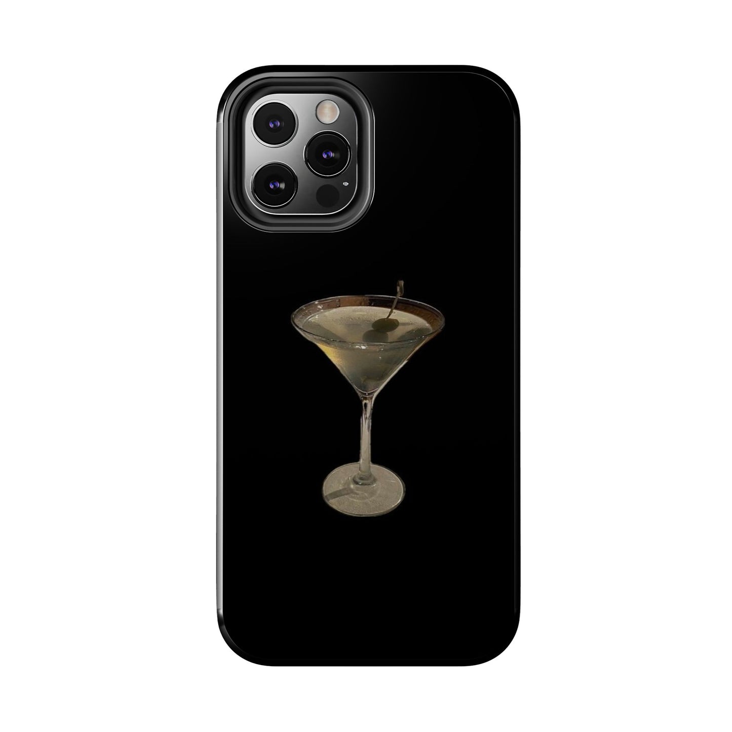 Stylish Martini Tough Phone Case - Perfect for Cocktail Lovers