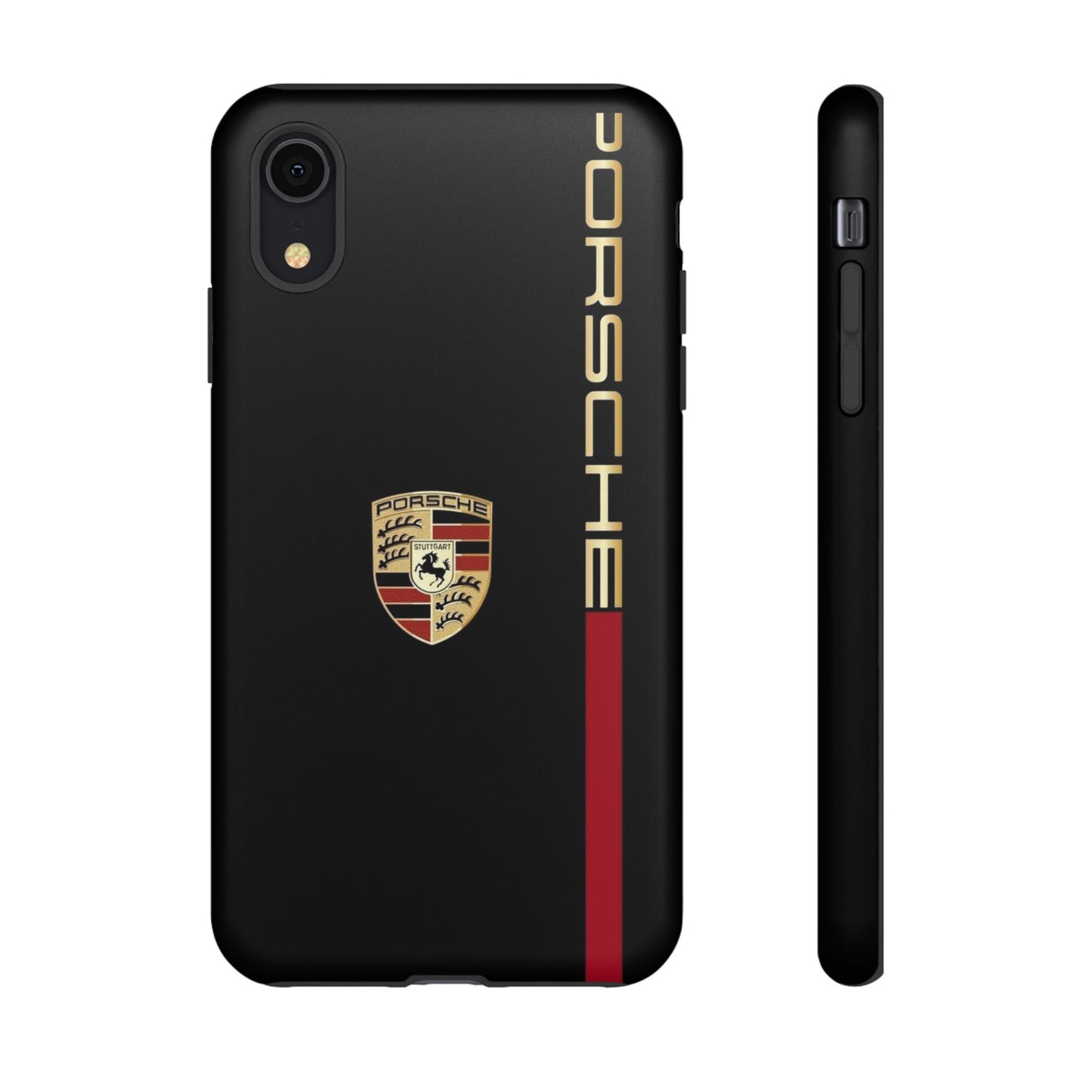 Porsche Tough Phone Case, Durable Car Lover Accessory, Protective Cover, Gift for Auto Enthusiasts, Racing Themed Phone Accessory
