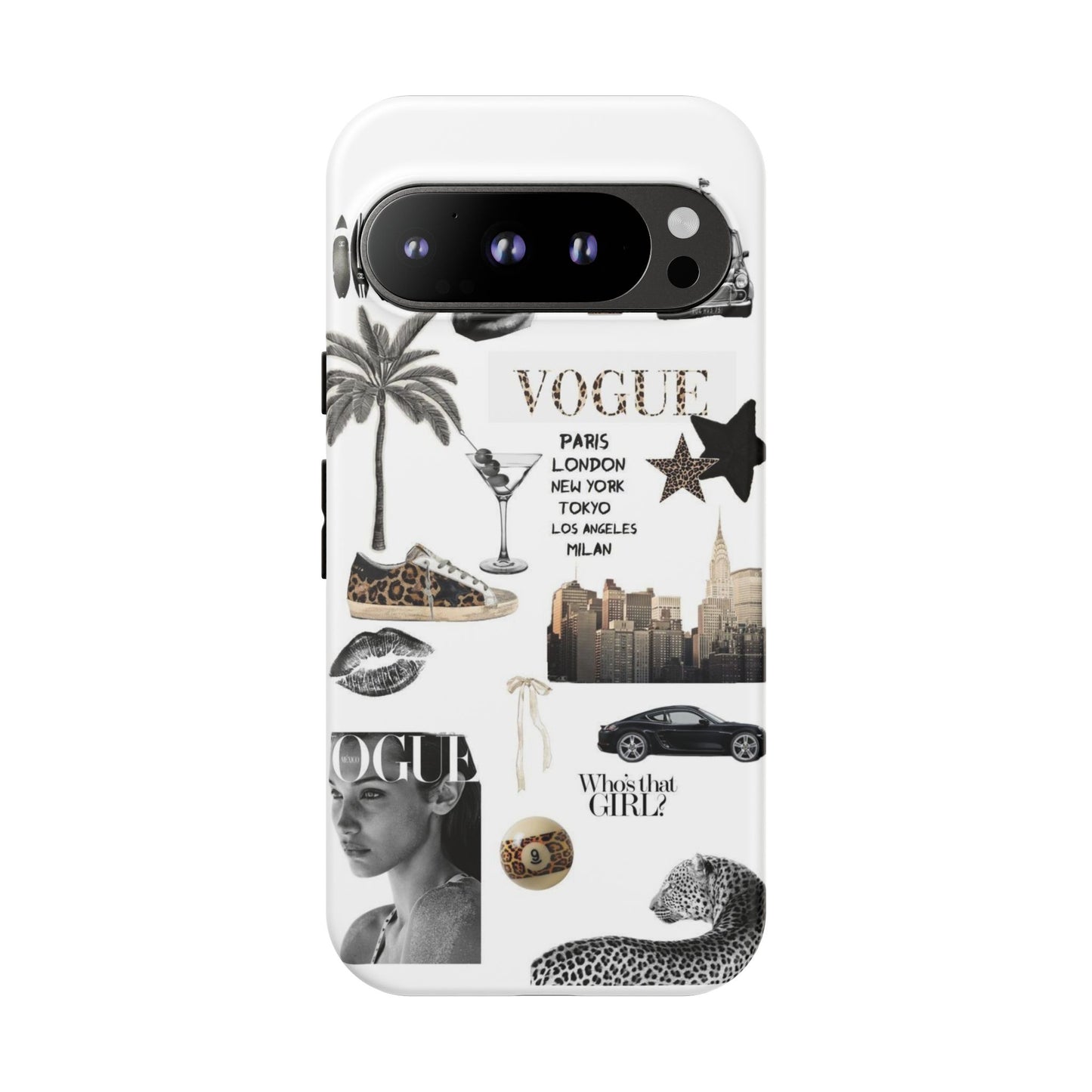 Chic Phone Case - Vogue-Inspired Tough Case for Fashion Lovers, Stylish Accessories, Unique Gift for Her, Trendy Mobile Cover, [...]