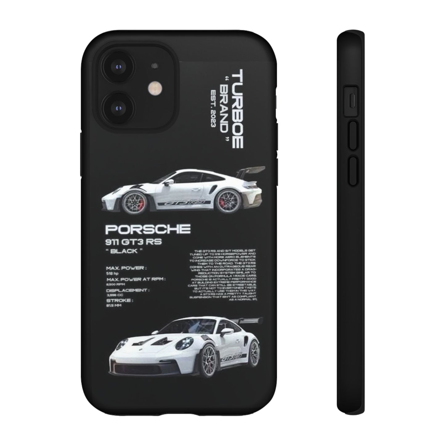 Porsche Phone Case, Tough Car Case, Automotive Gift, Racing Enthusiast Accessory, Stylish Smartphone Protection