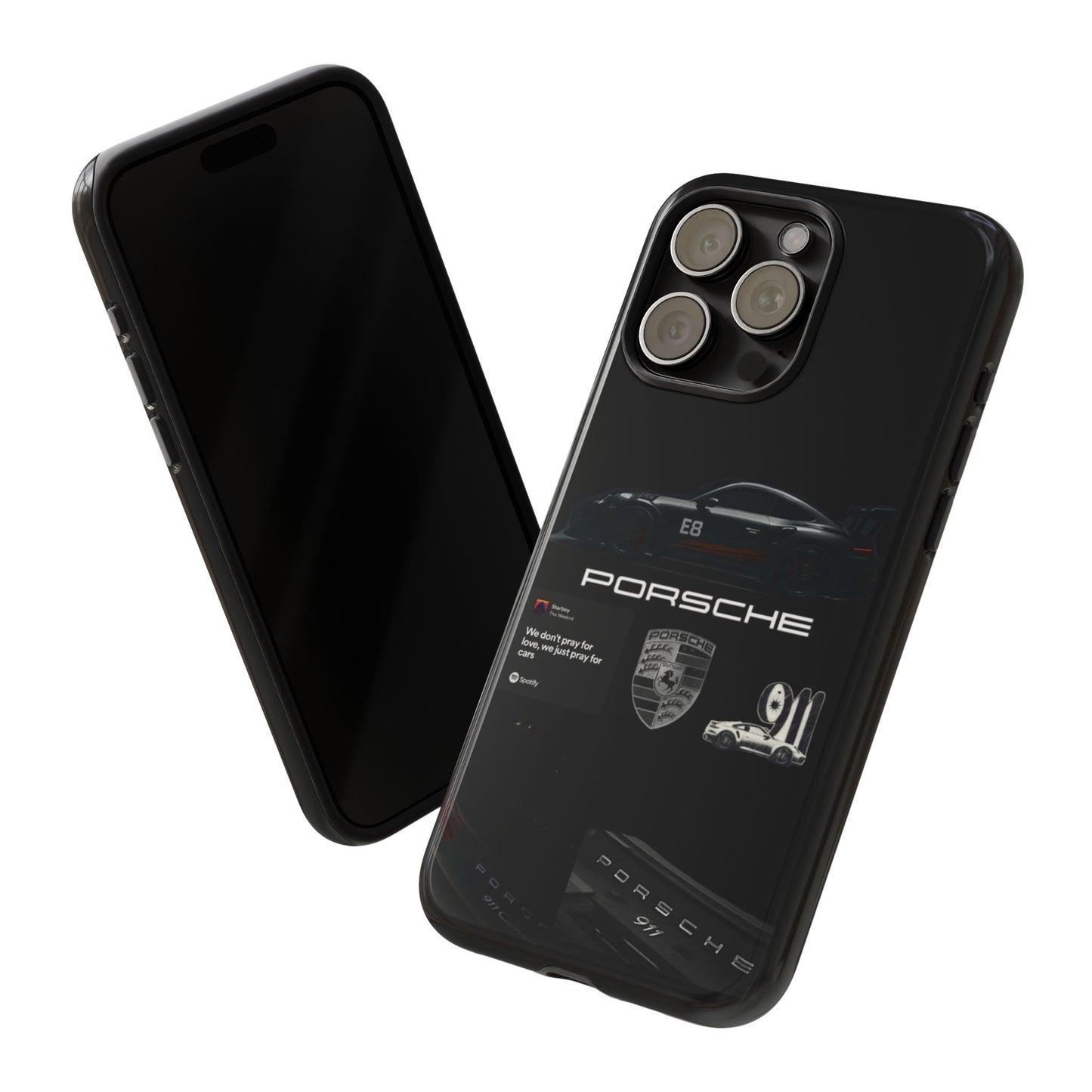 Porsche Phone Case, Tough Phone Cover, Stylish Car Accessories, Durable Smartphone Case, Gifts for Car Enthusiasts, Automotive Decor