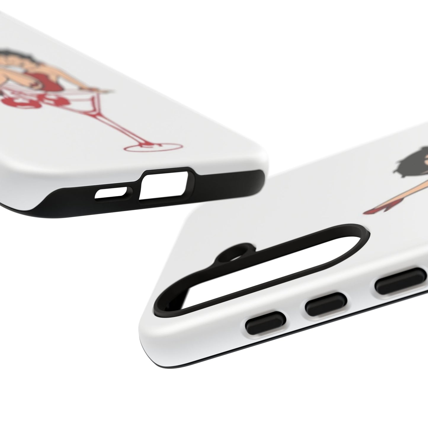 Betty Boop Martini Phone Case - Stylish Tough Cases for Fun Lovers