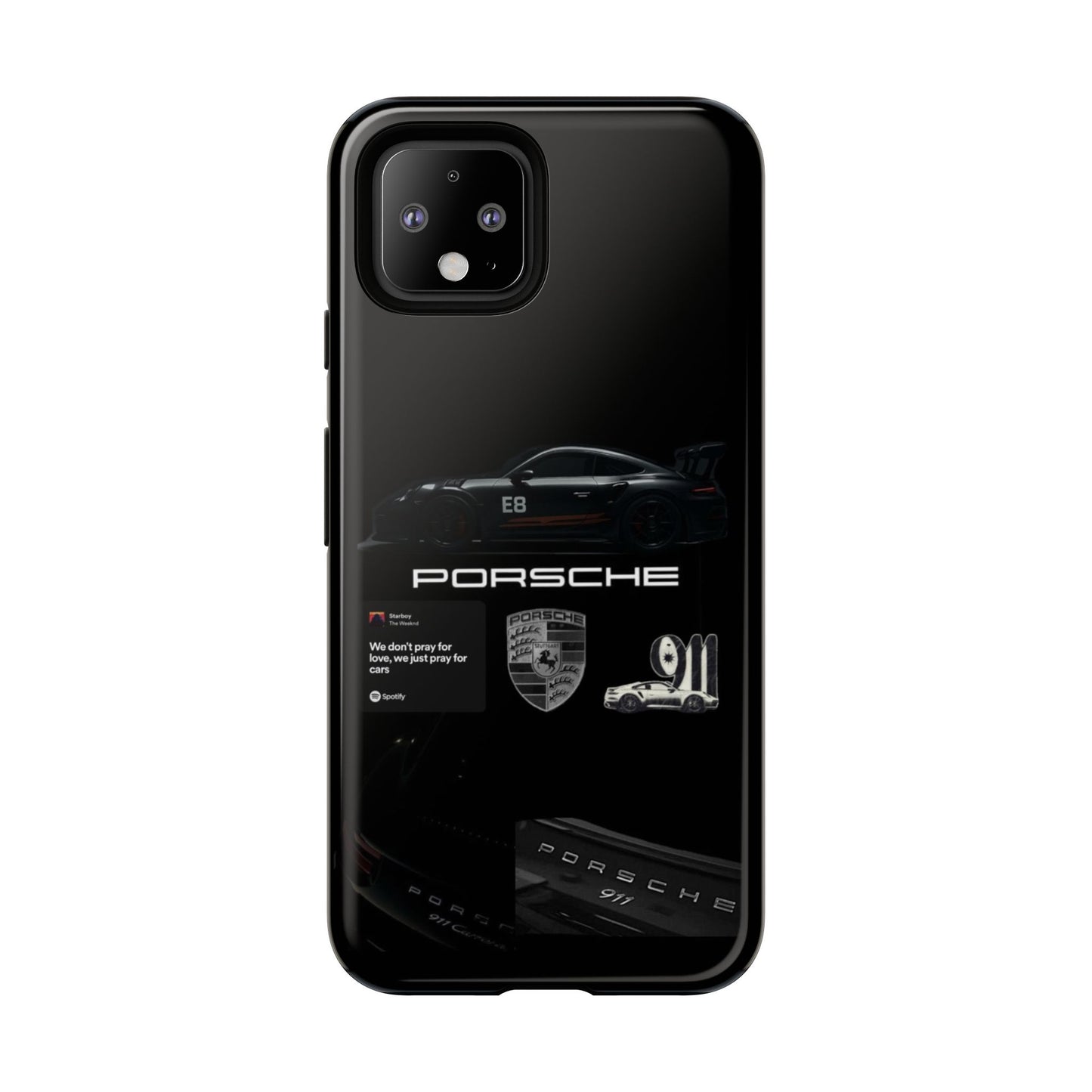 Porsche Phone Case, Tough Phone Cover, Stylish Car Accessories, Durable Smartphone Case, Gifts for Car Enthusiasts, Automotive Decor