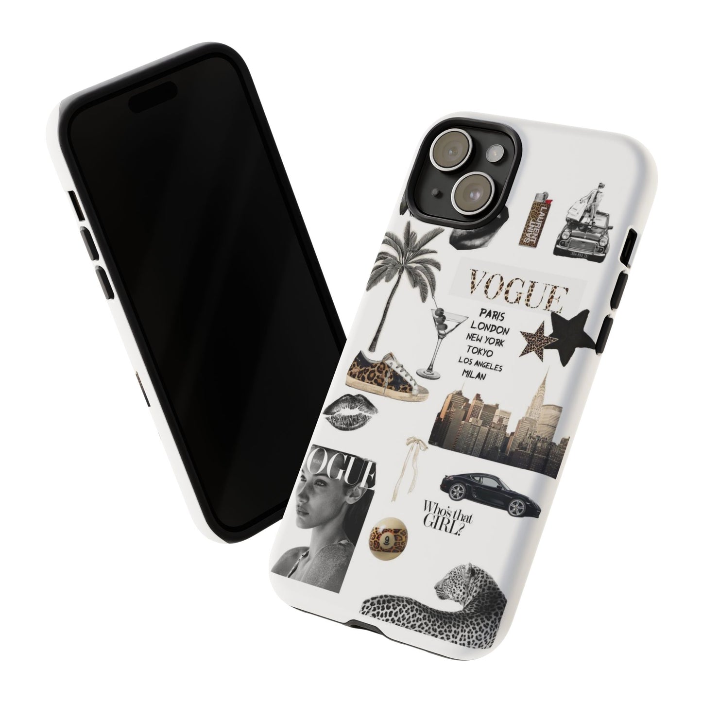 Chic Phone Case - Vogue-Inspired Tough Case for Fashion Lovers, Stylish Accessories, Unique Gift for Her, Trendy Mobile Cover, [...]