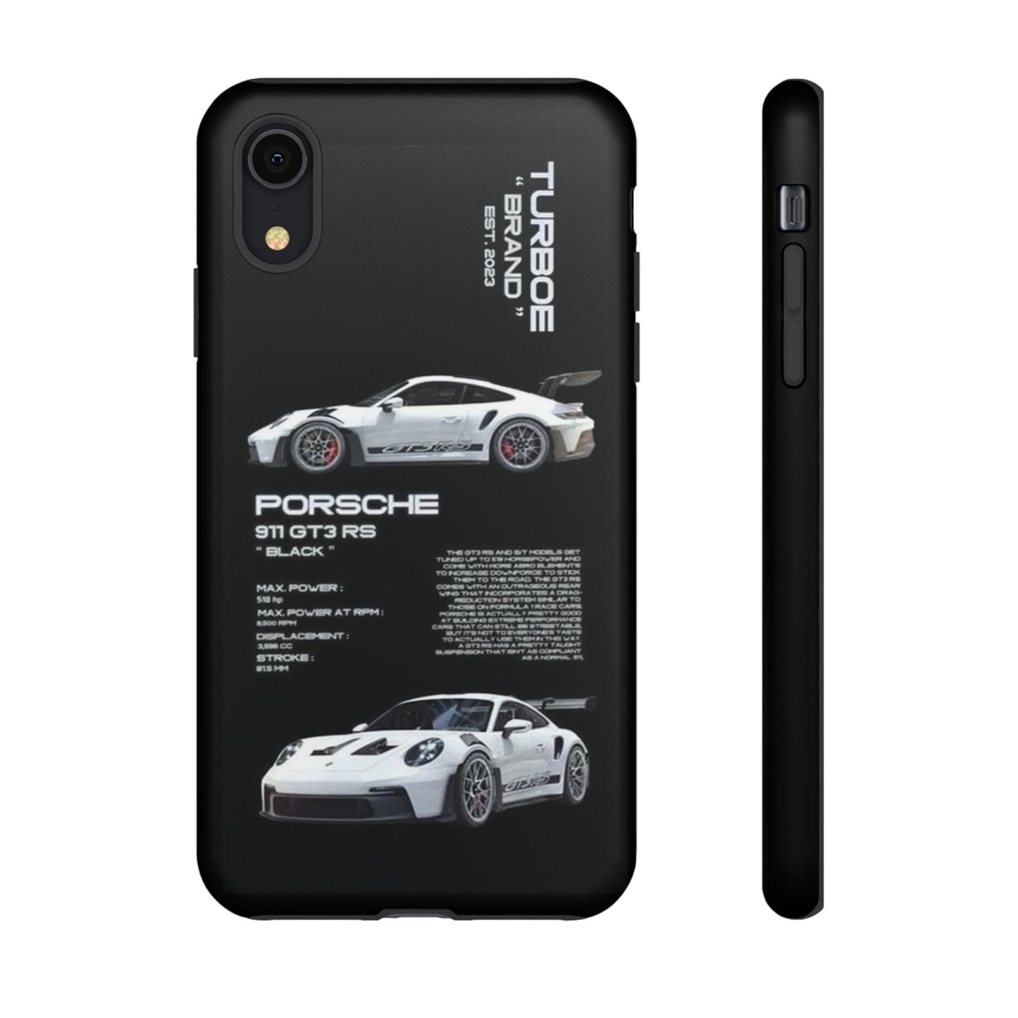 Porsche Phone Case, Tough Car Case, Automotive Gift, Racing Enthusiast Accessory, Stylish Smartphone Protection