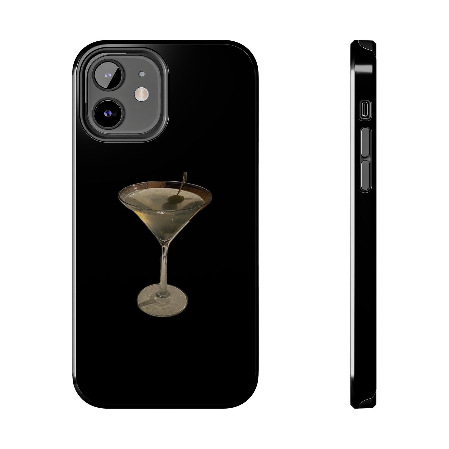 Stylish Martini Tough Phone Case - Perfect for Cocktail Lovers