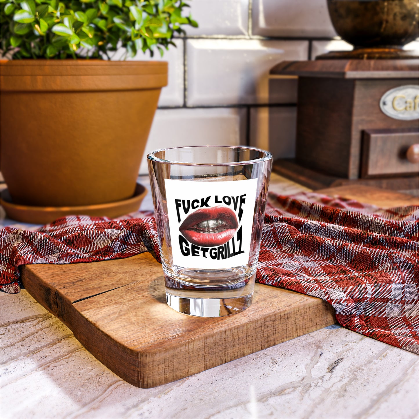 Fun Party Shot Glass, Perfect for Weddings, Birthdays, Bachelorette Parties, Humor Gift, Drinkware, Novelty Barware