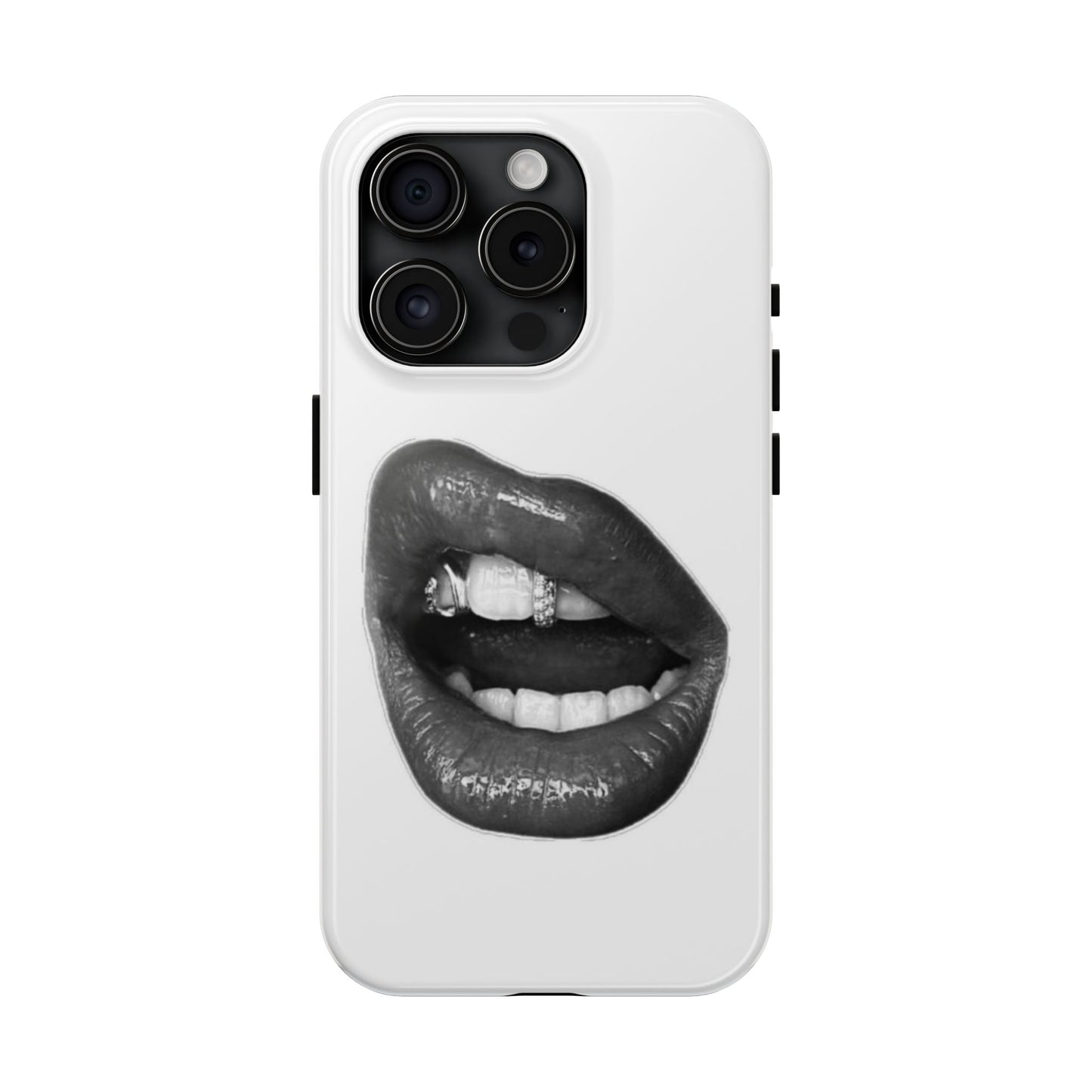 Bold Lip Art Tough Phone Case - Stylish & Protective Cover for Trendsetters