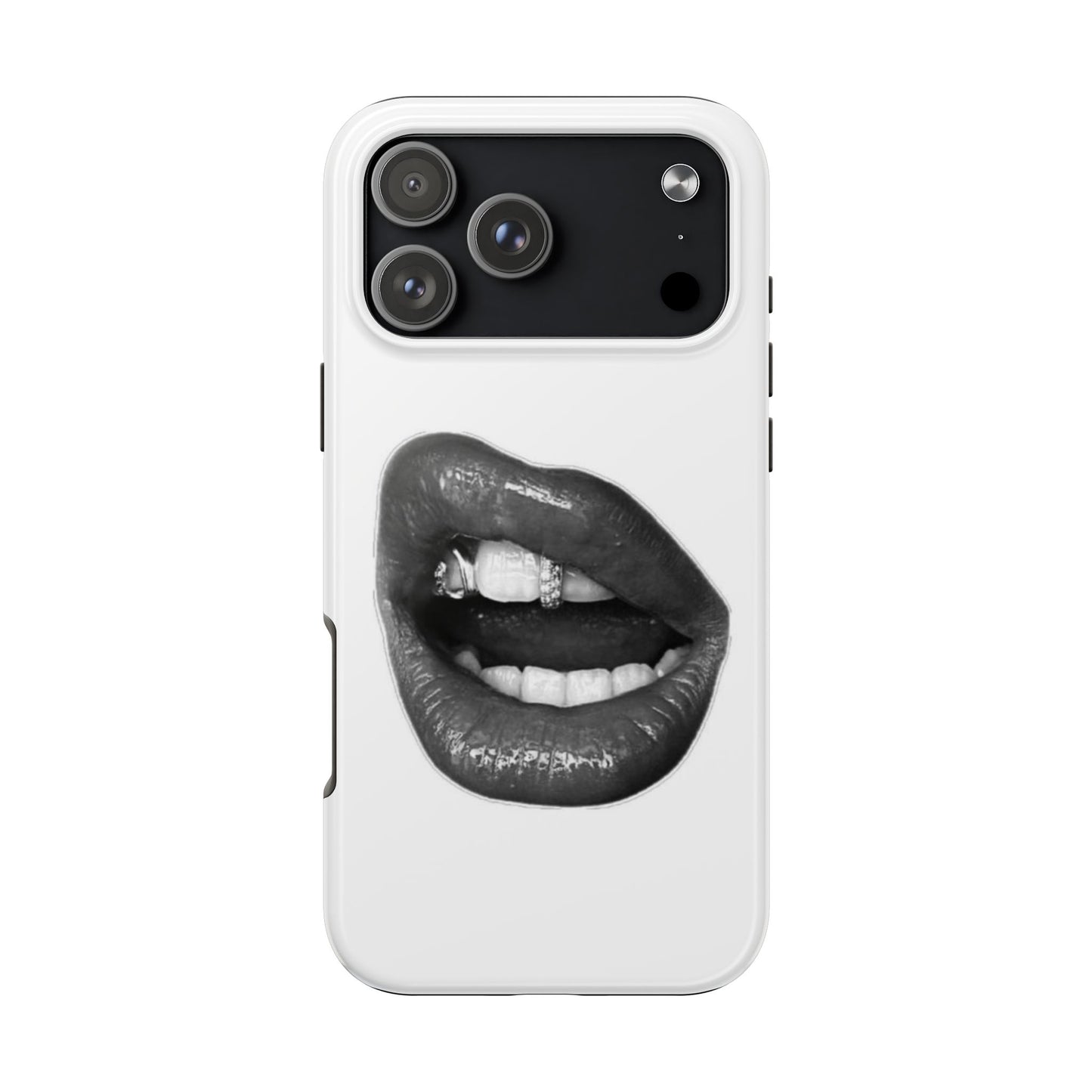 Bold Lip Art Tough Phone Case - Stylish & Protective Cover for Trendsetters