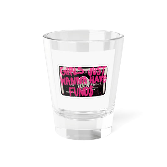 Playful Shot Glass for Fun Nights, Unique Gift, Girls Night Out, Party Favor, Bachelorette Decor, 1.5oz Shot Glass with Text