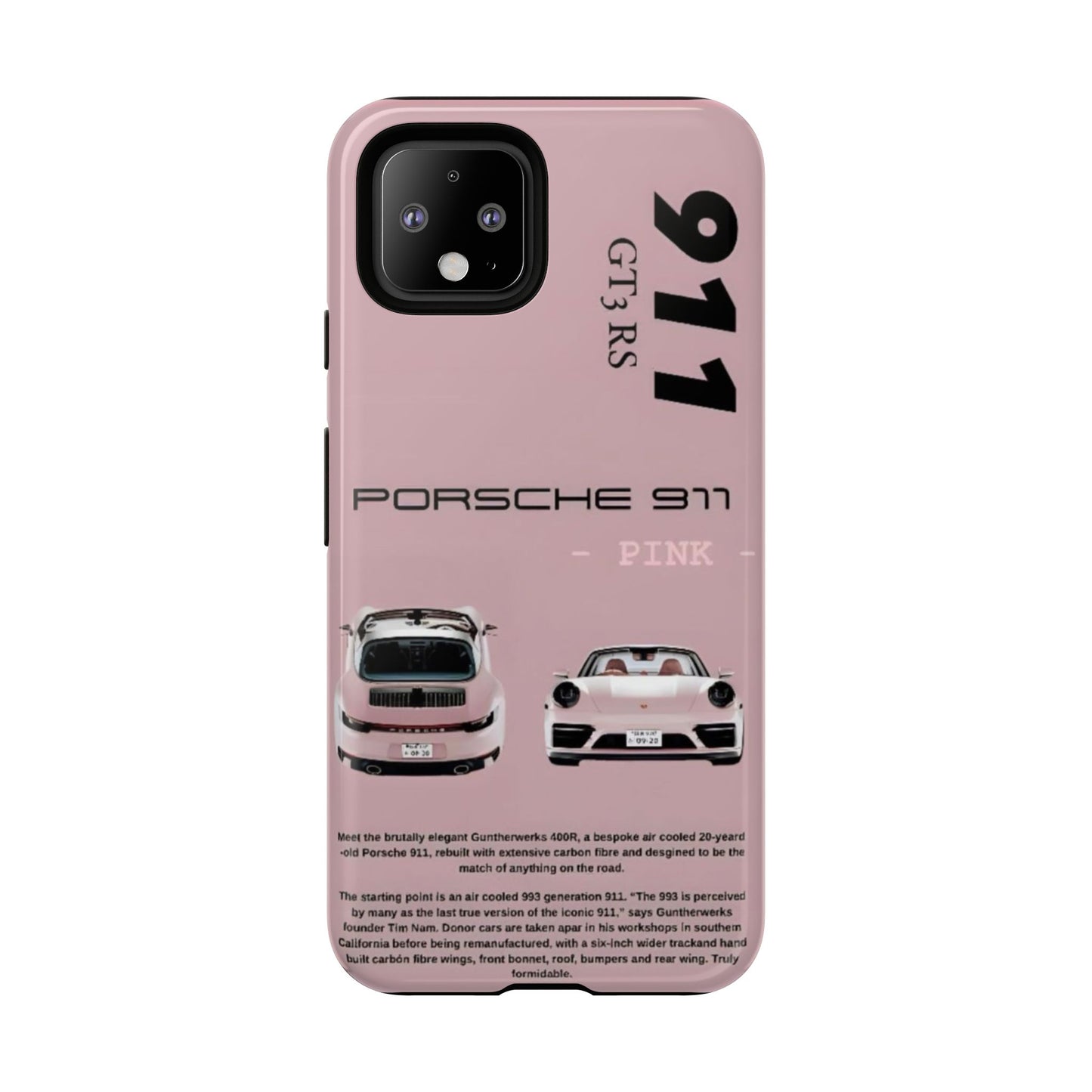 Porsche 911 Phone Case | Tough Cases for Car Lovers, Stylish Protection, Gift for Him/Her, Automotive Enthusiast