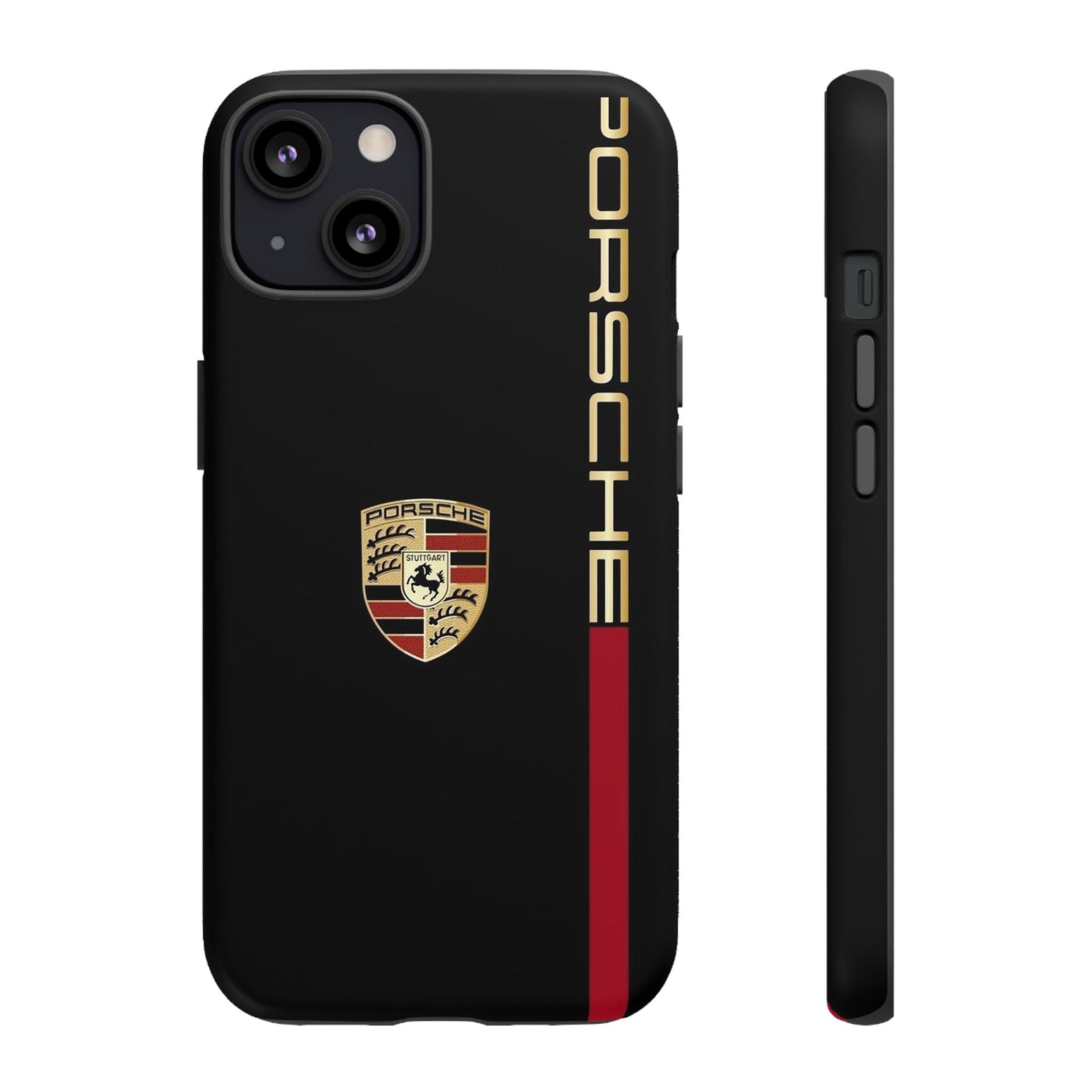 Porsche Tough Phone Case, Durable Car Lover Accessory, Protective Cover, Gift for Auto Enthusiasts, Racing Themed Phone Accessory