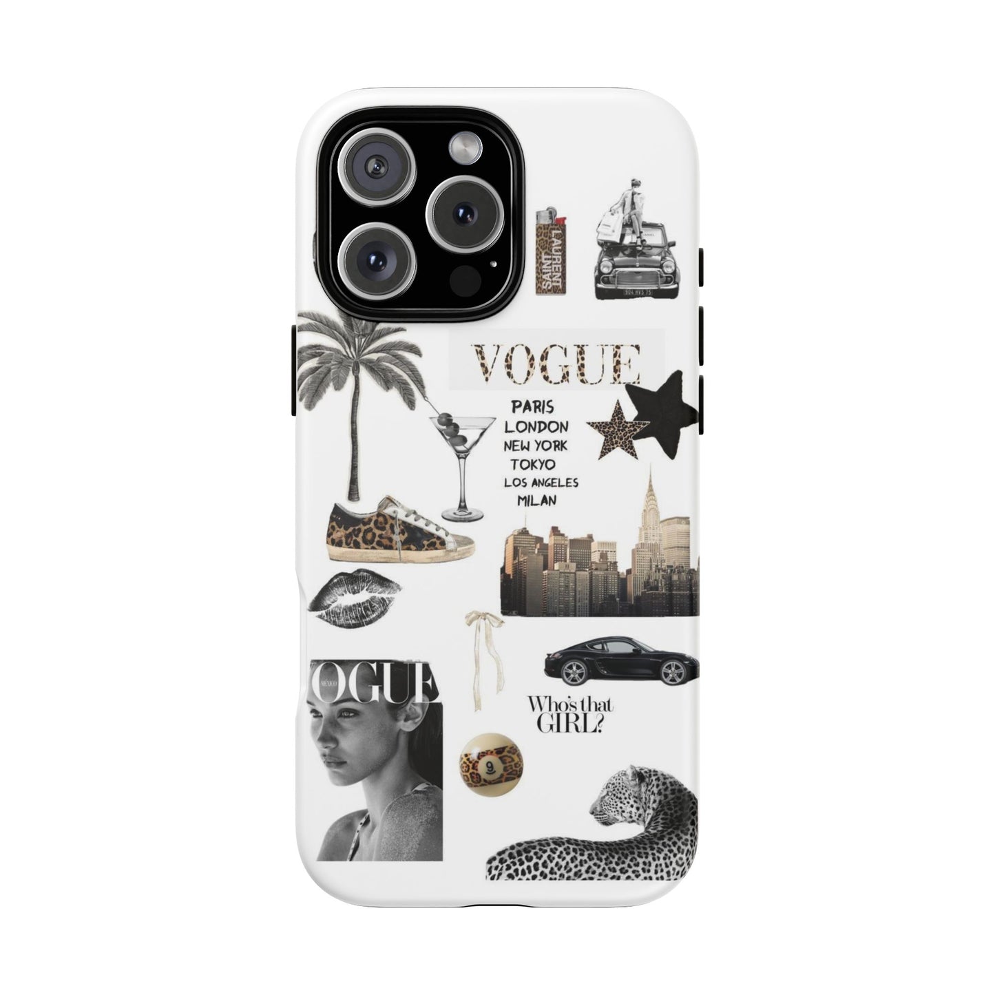 Chic Phone Case - Vogue-Inspired Tough Case for Fashion Lovers, Stylish Accessories, Unique Gift for Her, Trendy Mobile Cover, [...]