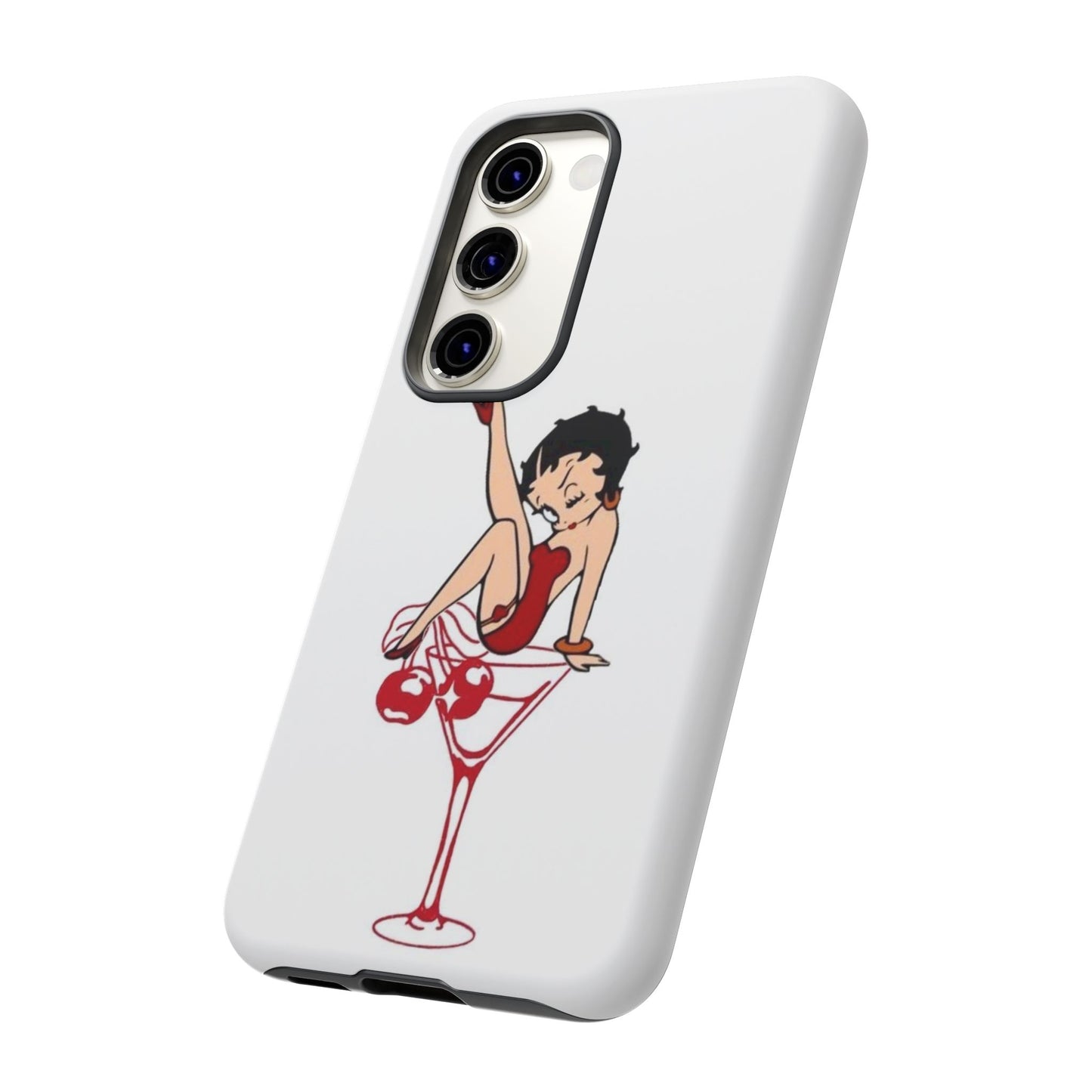 Betty Boop Martini Phone Case - Stylish Tough Cases for Fun Lovers