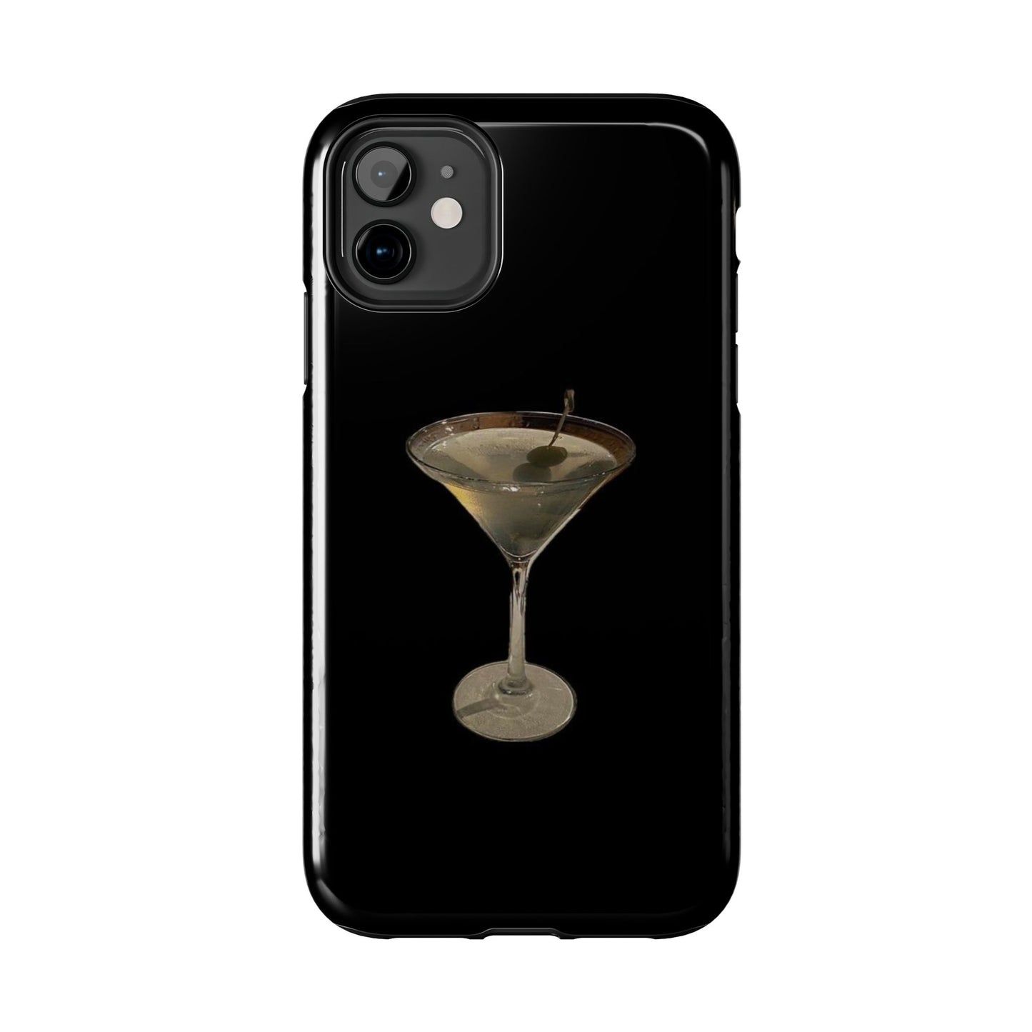 Stylish Martini Tough Phone Case - Perfect for Cocktail Lovers