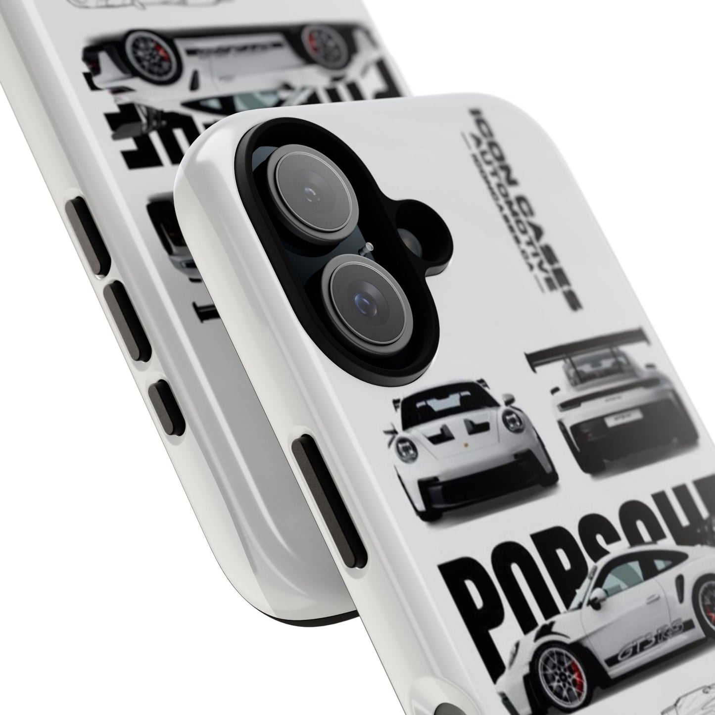 Porsche Phone Case, Tough Car Lover's Gift, Racing Enthusiast Accessory, Durable Auto Merchandise, Birthday Gift for Him