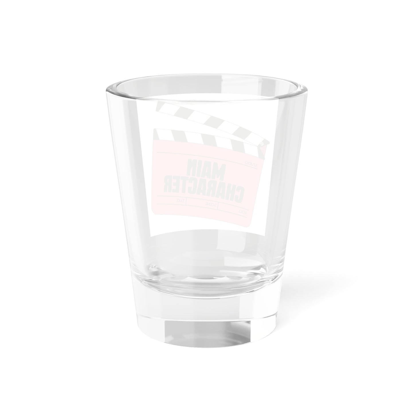 Main Character Shot Glass - Fun Movie Party Décor, Gifts for Film Lovers, Personalized Barware, Celebrations, Unique Drinkware