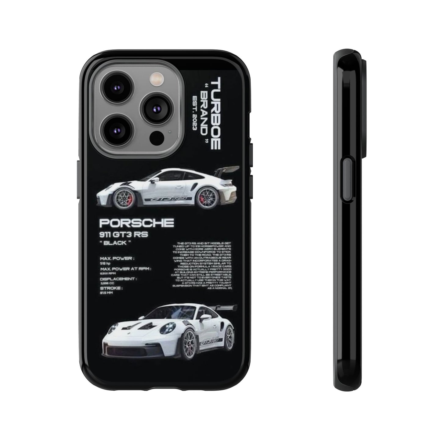 Porsche Phone Case, Tough Car Case, Automotive Gift, Racing Enthusiast Accessory, Stylish Smartphone Protection