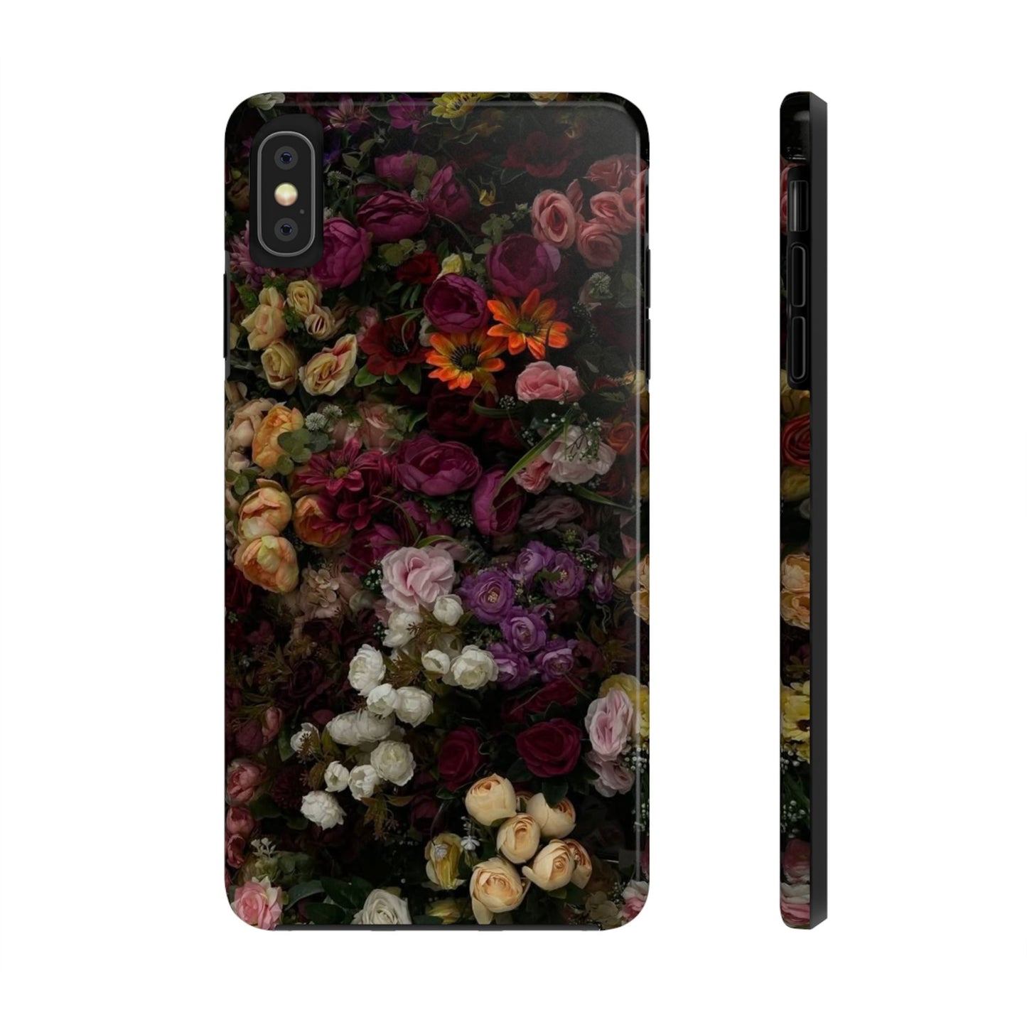 Floral Tough Phone Case - Durable Protection with Vibrant Flower Design
