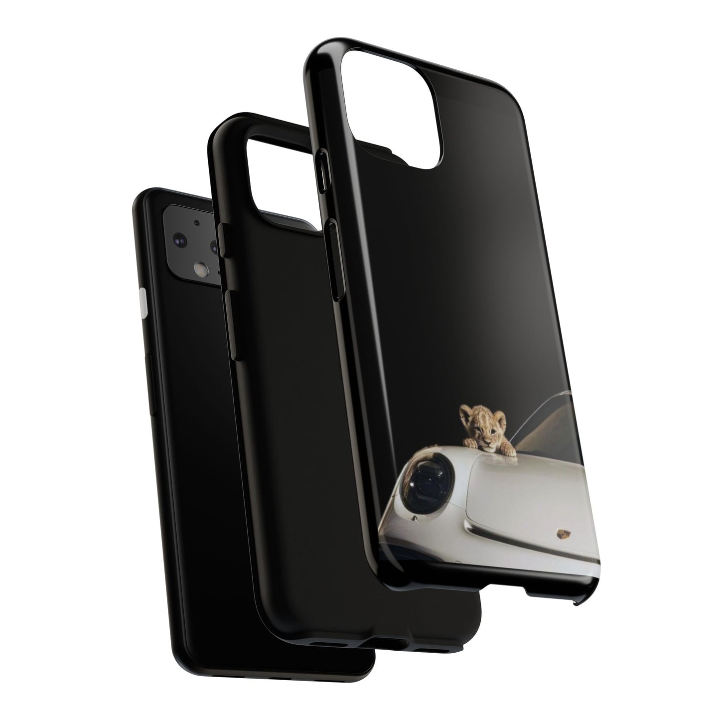 Wildlife-Inspired Phone Case with Lion Cub, Perfect Gift for Animal Lovers, Unique Phone Accessory for Car Enthusiasts, Stylish [...]