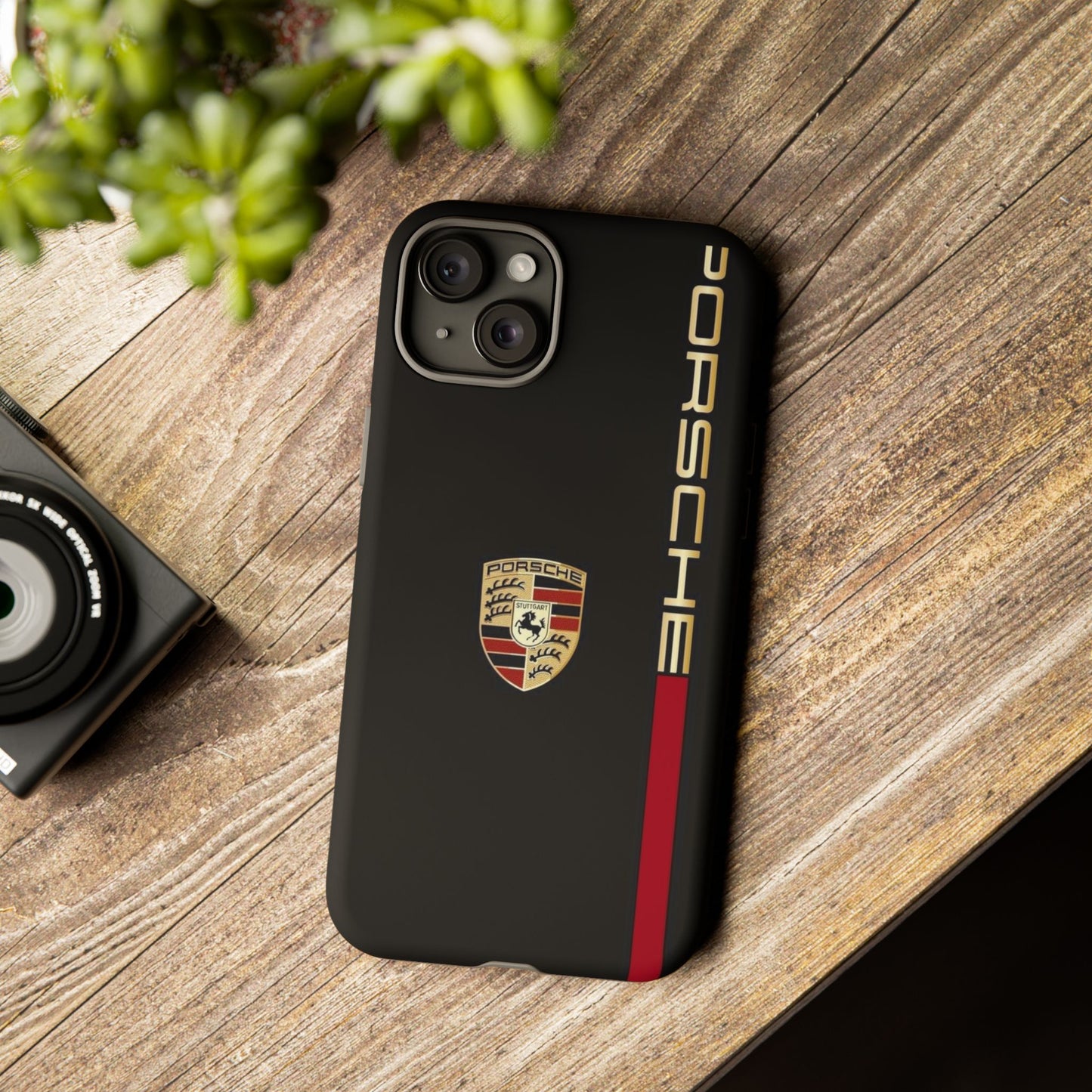 Porsche Tough Phone Case, Durable Car Lover Accessory, Protective Cover, Gift for Auto Enthusiasts, Racing Themed Phone Accessory