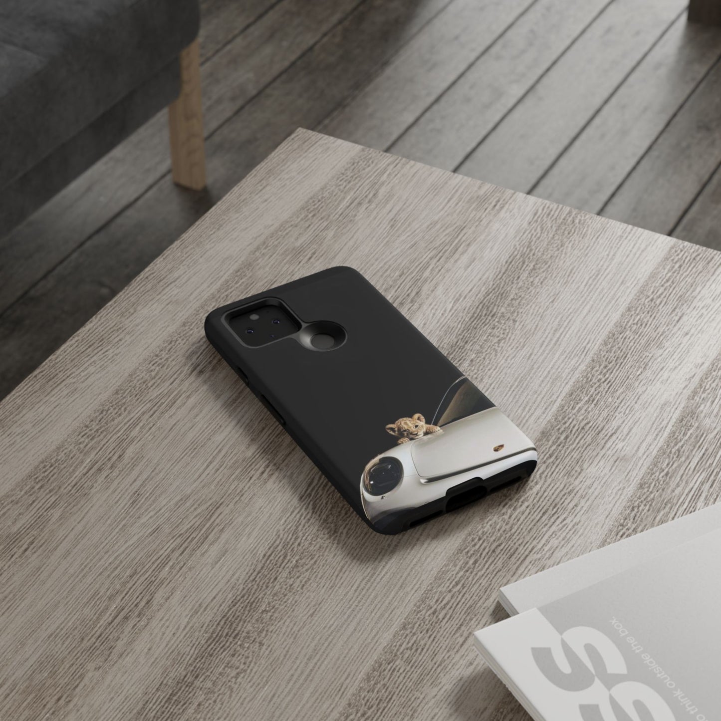 Wildlife-Inspired Phone Case with Lion Cub, Perfect Gift for Animal Lovers, Unique Phone Accessory for Car Enthusiasts, Stylish [...]