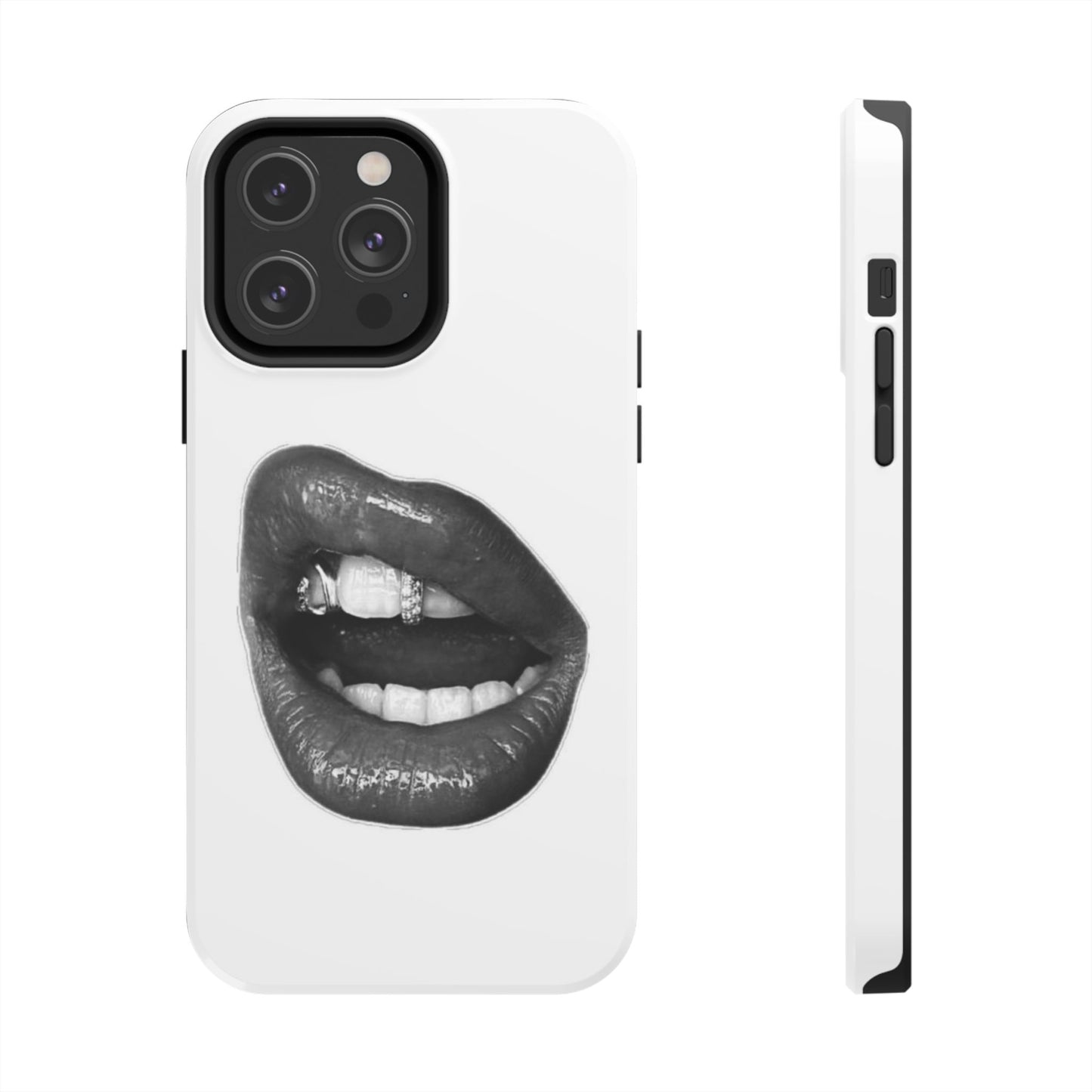 Bold Lip Art Tough Phone Case - Stylish & Protective Cover for Trendsetters