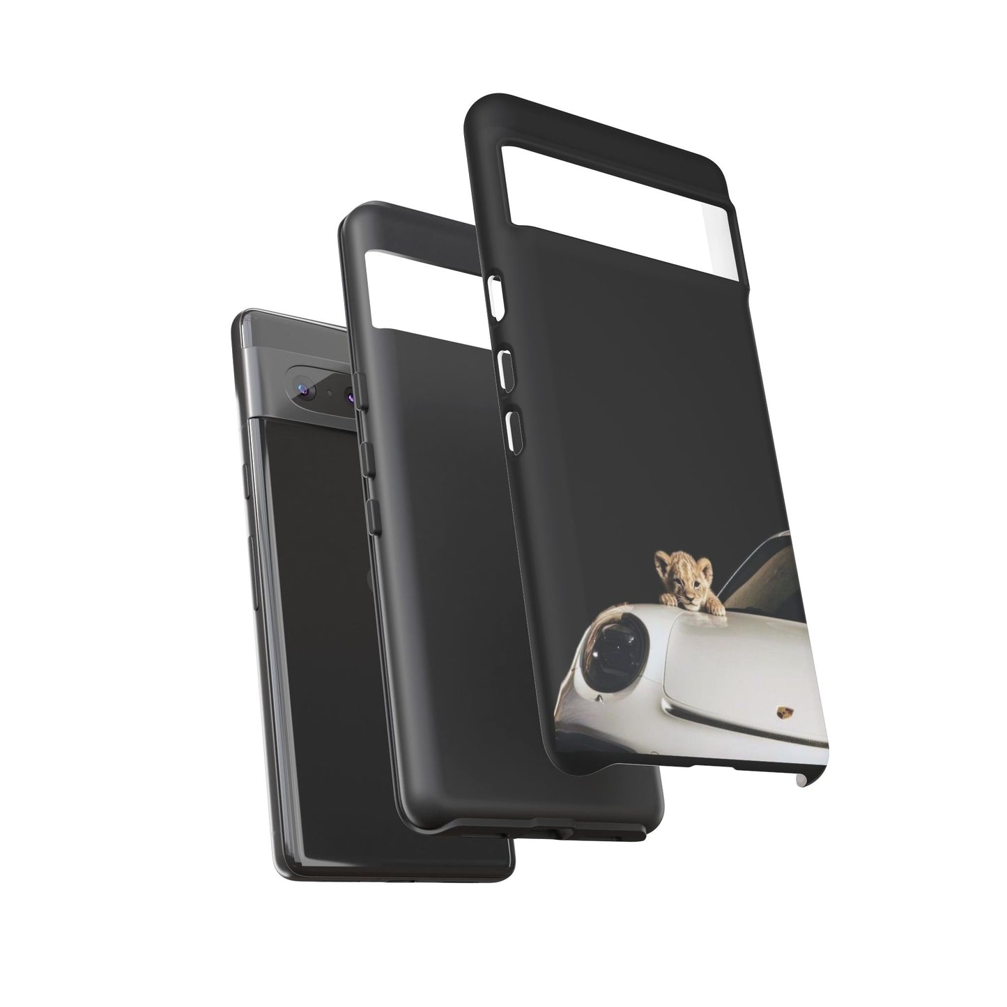 Wildlife-Inspired Phone Case with Lion Cub, Perfect Gift for Animal Lovers, Unique Phone Accessory for Car Enthusiasts, Stylish [...]