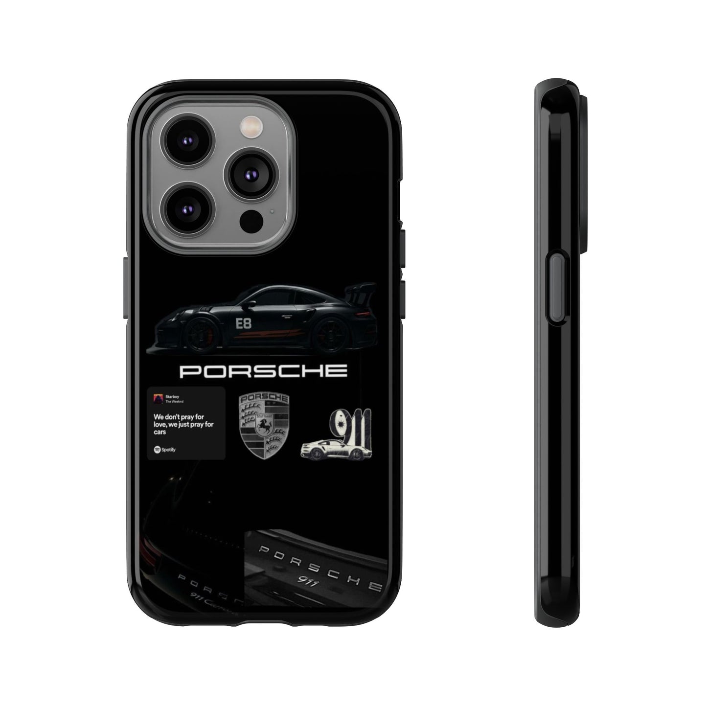 Porsche Phone Case, Tough Phone Cover, Stylish Car Accessories, Durable Smartphone Case, Gifts for Car Enthusiasts, Automotive Decor