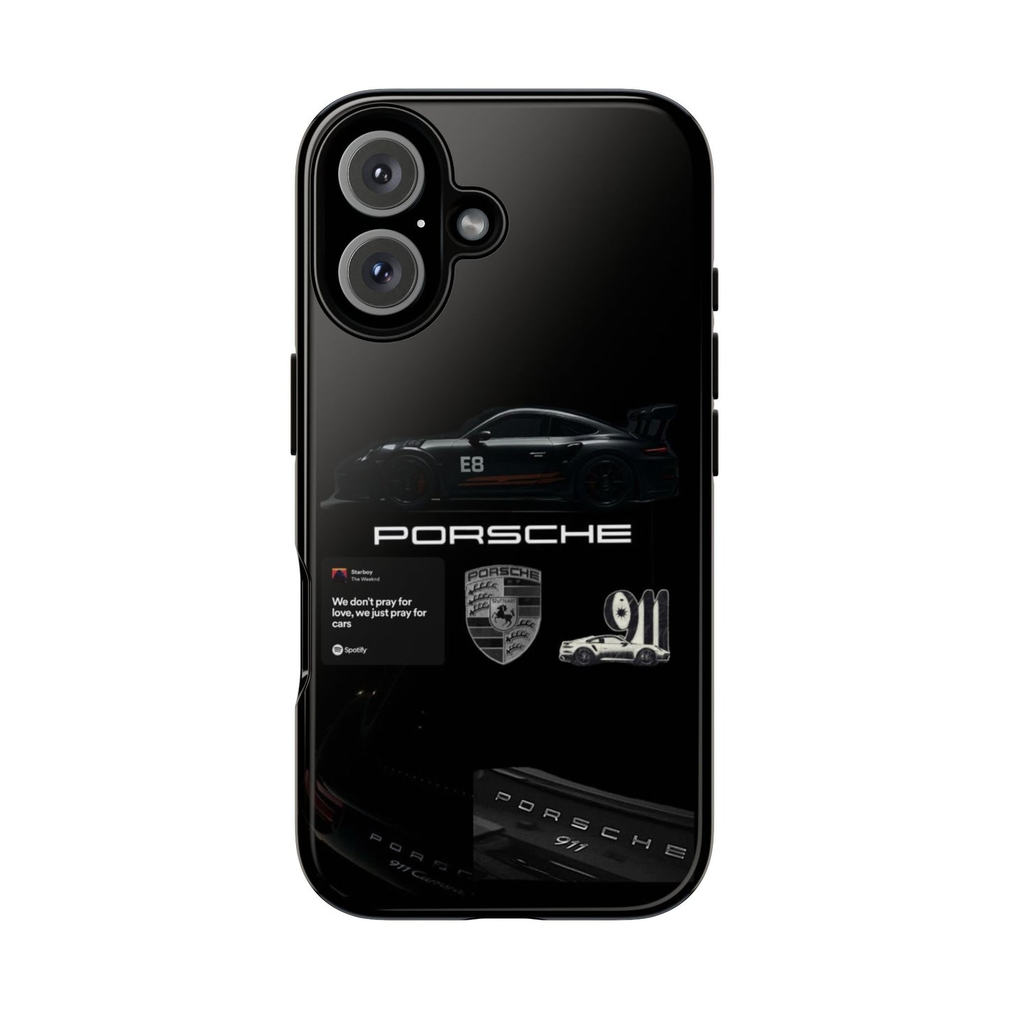 Porsche Phone Case, Tough Phone Cover, Stylish Car Accessories, Durable Smartphone Case, Gifts for Car Enthusiasts, Automotive Decor