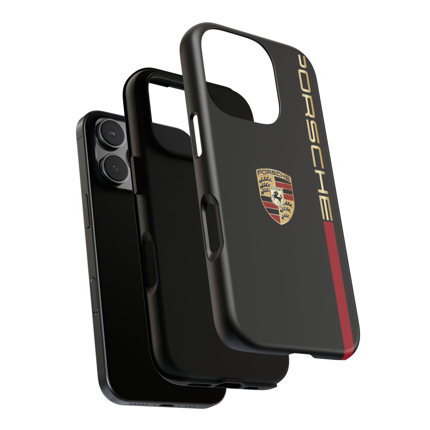 Porsche Tough Phone Case, Durable Car Lover Accessory, Protective Cover, Gift for Auto Enthusiasts, Racing Themed Phone Accessory