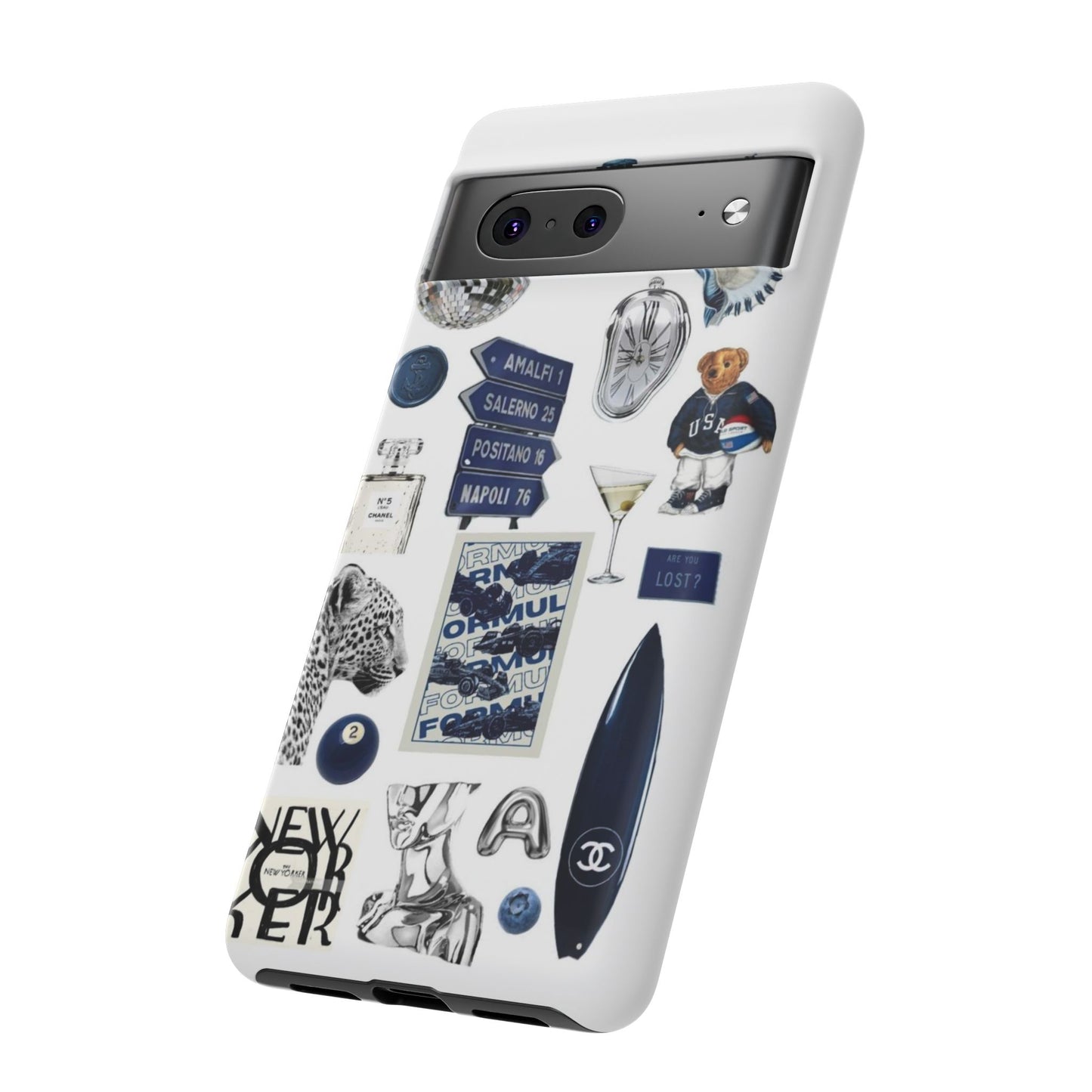 Chic Phone Case, Tough Slim Cover with Stylish Design, Gift for Her, Trendy Accessory, Birthday Present, Fashionable Tech