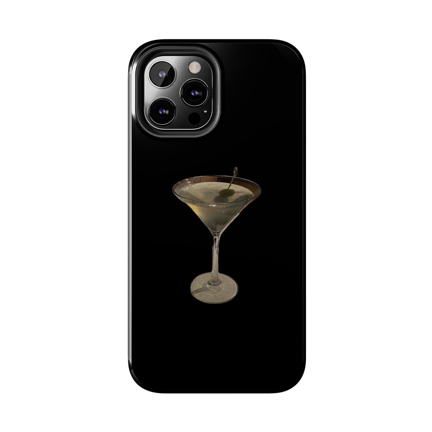 Stylish Martini Tough Phone Case - Perfect for Cocktail Lovers