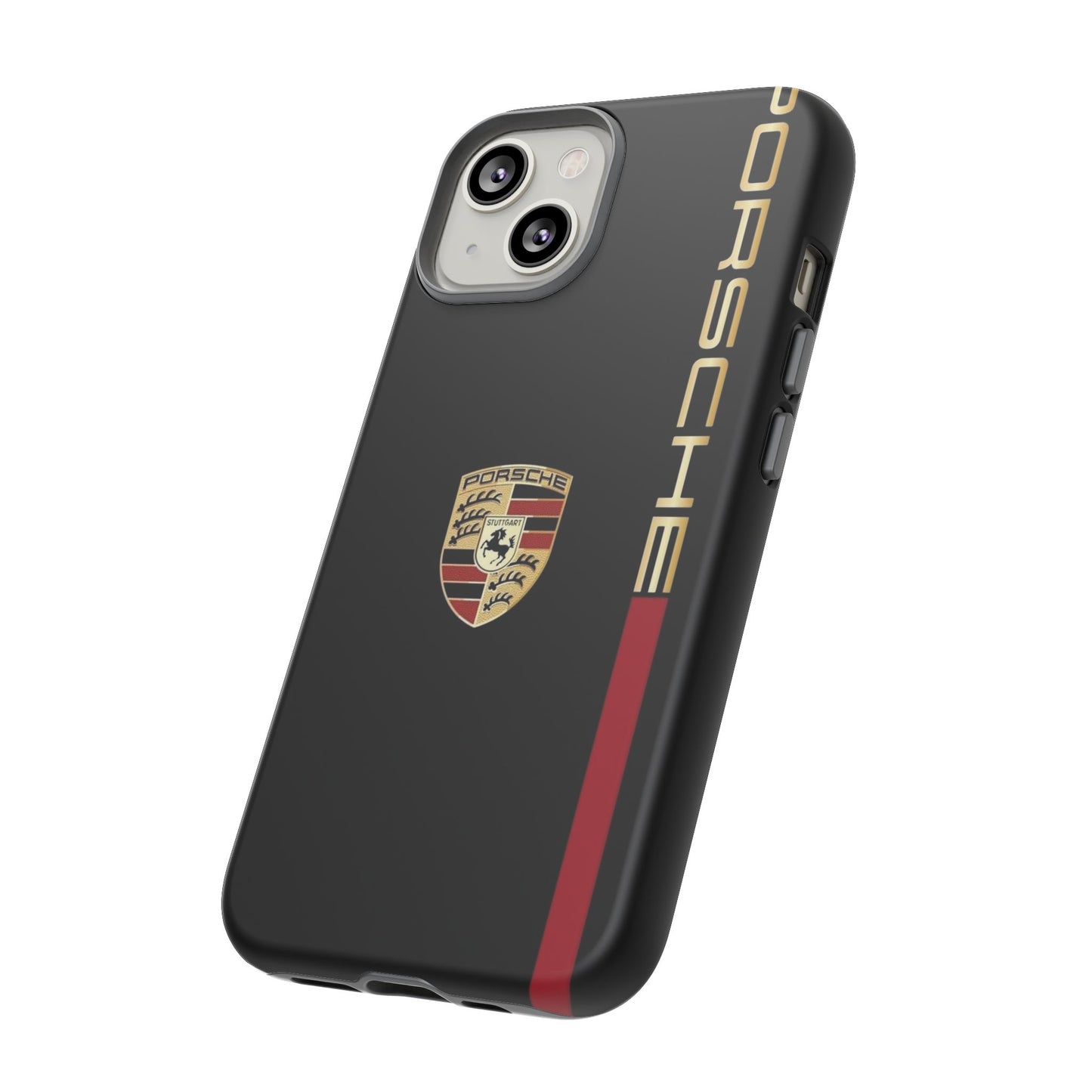 Porsche Tough Phone Case, Durable Car Lover Accessory, Protective Cover, Gift for Auto Enthusiasts, Racing Themed Phone Accessory