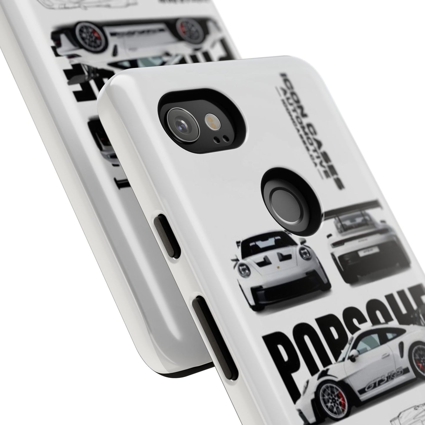 Porsche Phone Case, Tough Car Lover's Gift, Racing Enthusiast Accessory, Durable Auto Merchandise, Birthday Gift for Him