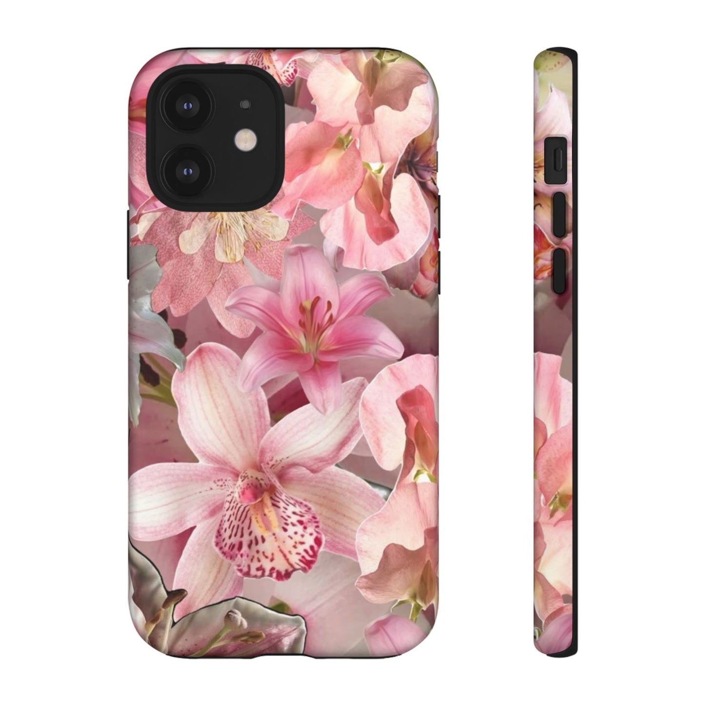 Phone Case - Matte & Glossy Tough Case Lily Flowers
