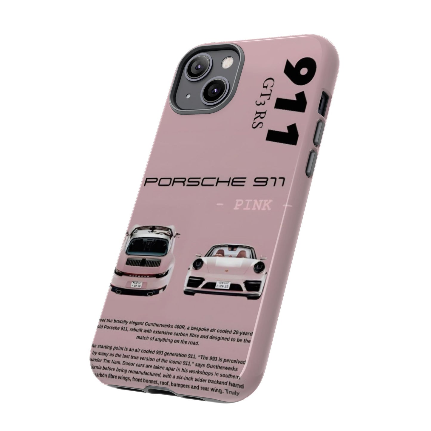 Porsche 911 Phone Case | Tough Cases for Car Lovers, Stylish Protection, Gift for Him/Her, Automotive Enthusiast