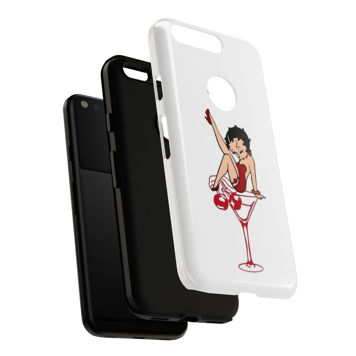 Betty Boop Martini Phone Case - Stylish Tough Cases for Fun Lovers