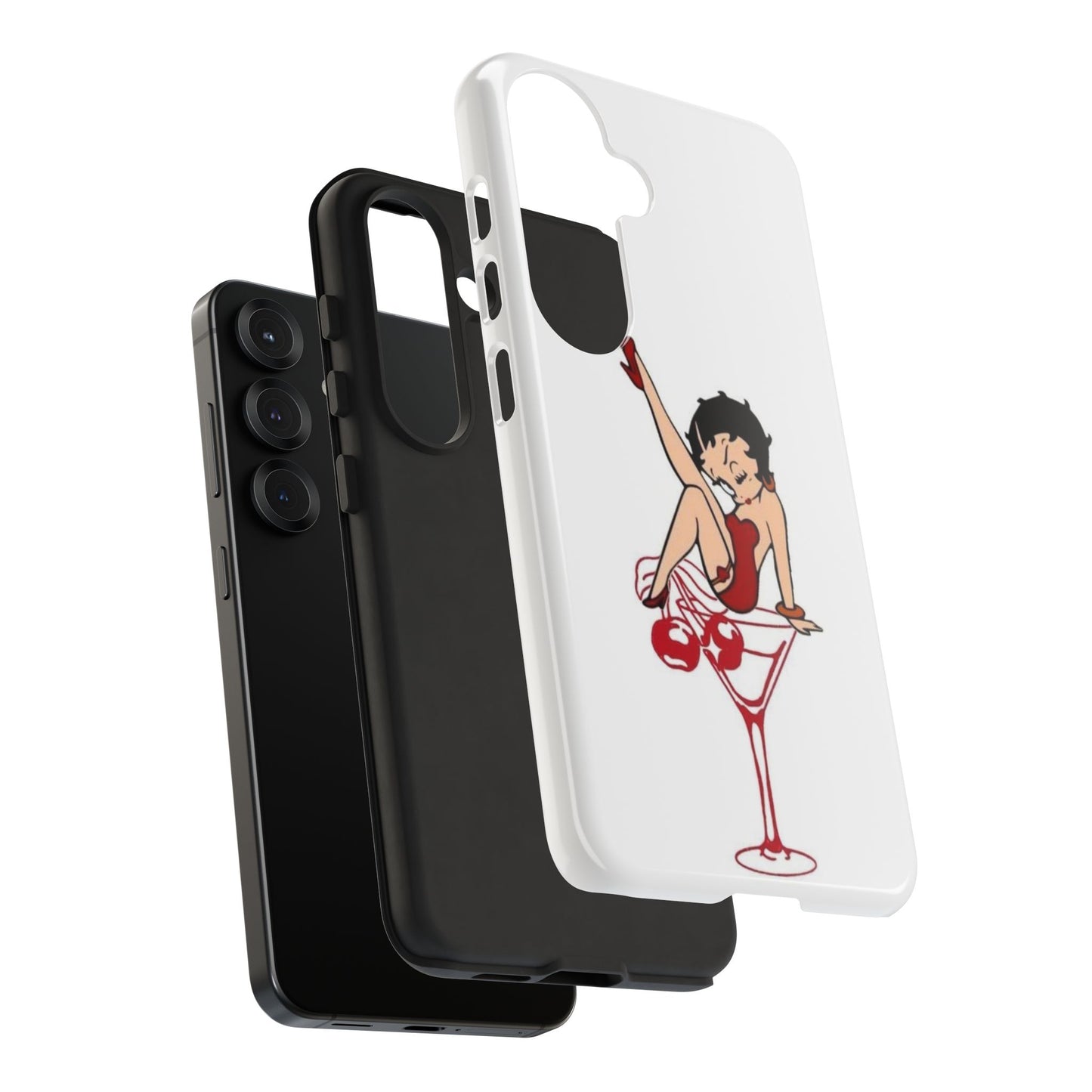 Betty Boop Martini Phone Case - Stylish Tough Cases for Fun Lovers