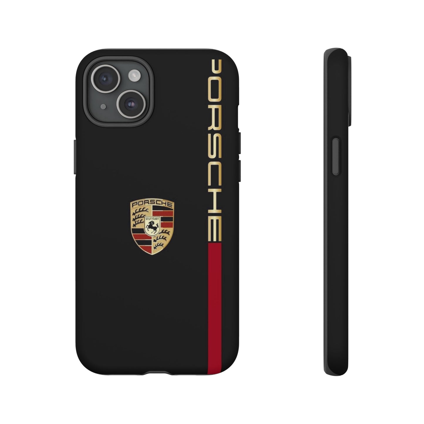 Porsche Tough Phone Case, Durable Car Lover Accessory, Protective Cover, Gift for Auto Enthusiasts, Racing Themed Phone Accessory
